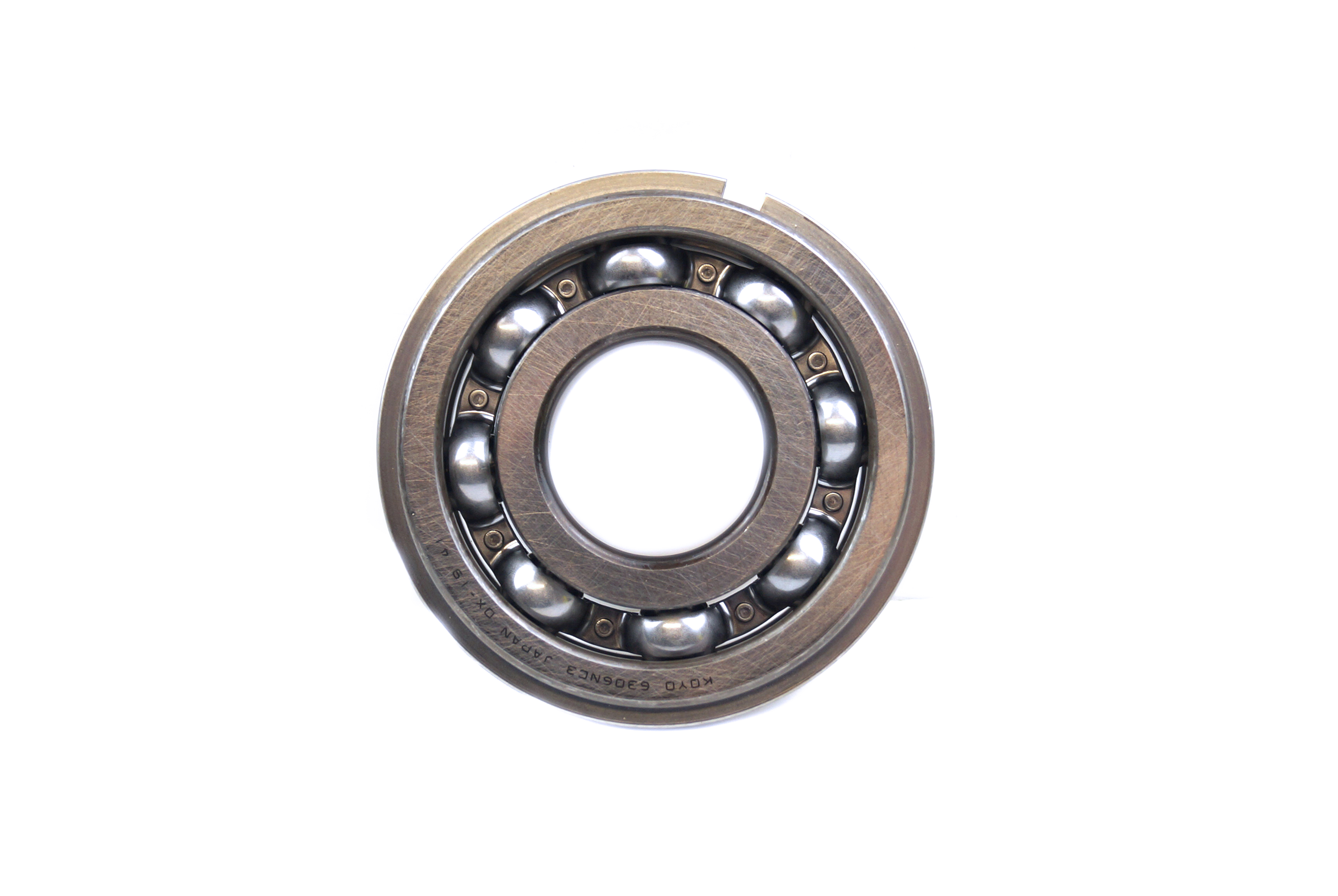 BEARING 6306 N C3 KOYO 25x62x17 SIZE DEEP GROVED SNAP RING W/RING MADE IN JAPAN EACH image 1