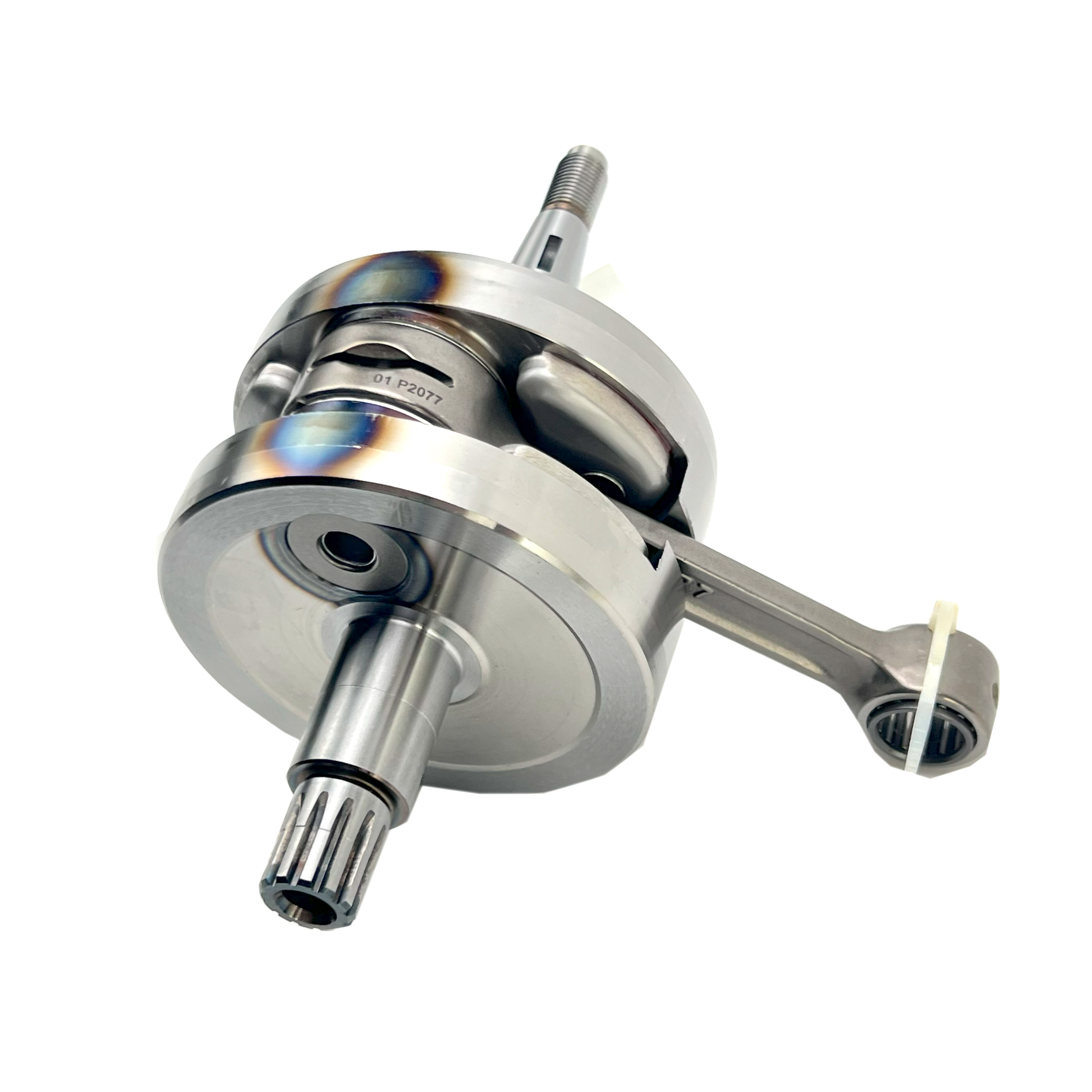 CRANKSHAFT ASSY 22-25 YZ125, WOSSNER CS2077 image 1
