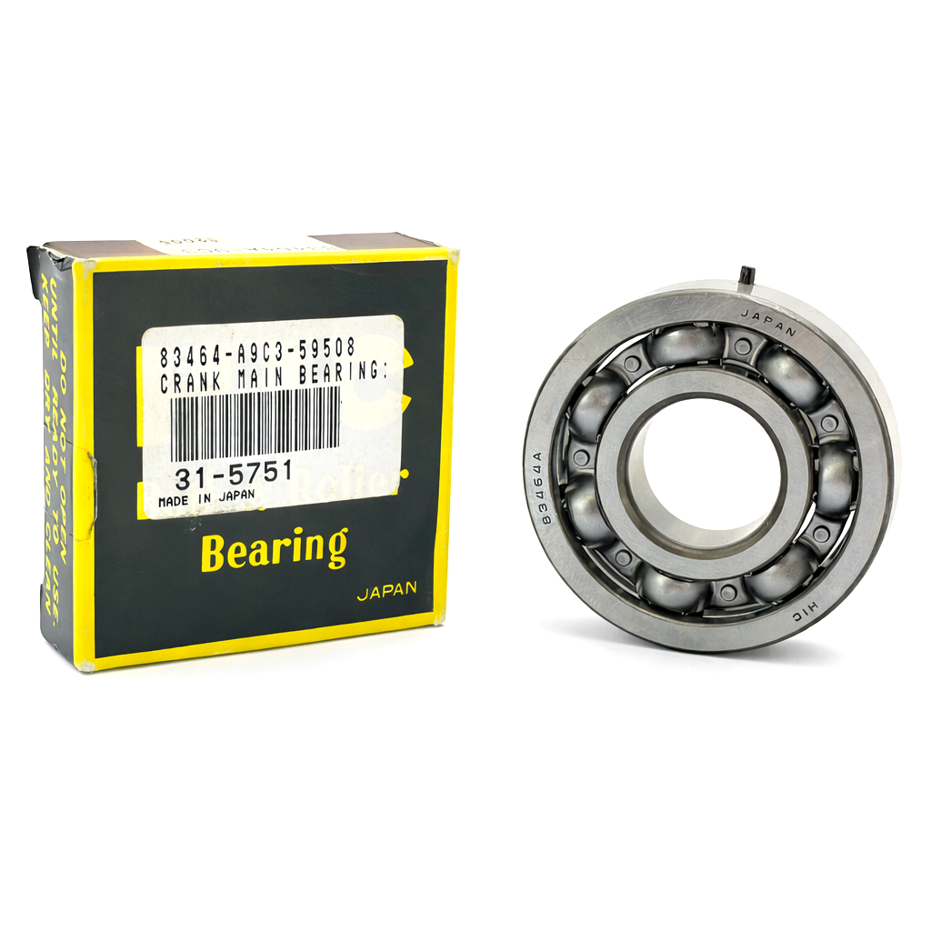 BEARING 25x62x17 C3 HIC / K&L PINNED OPEN 23.83464A 93306-30571-00 BANSHEE 31-5751 MADE IN JAPAN EACH thumbnail 2