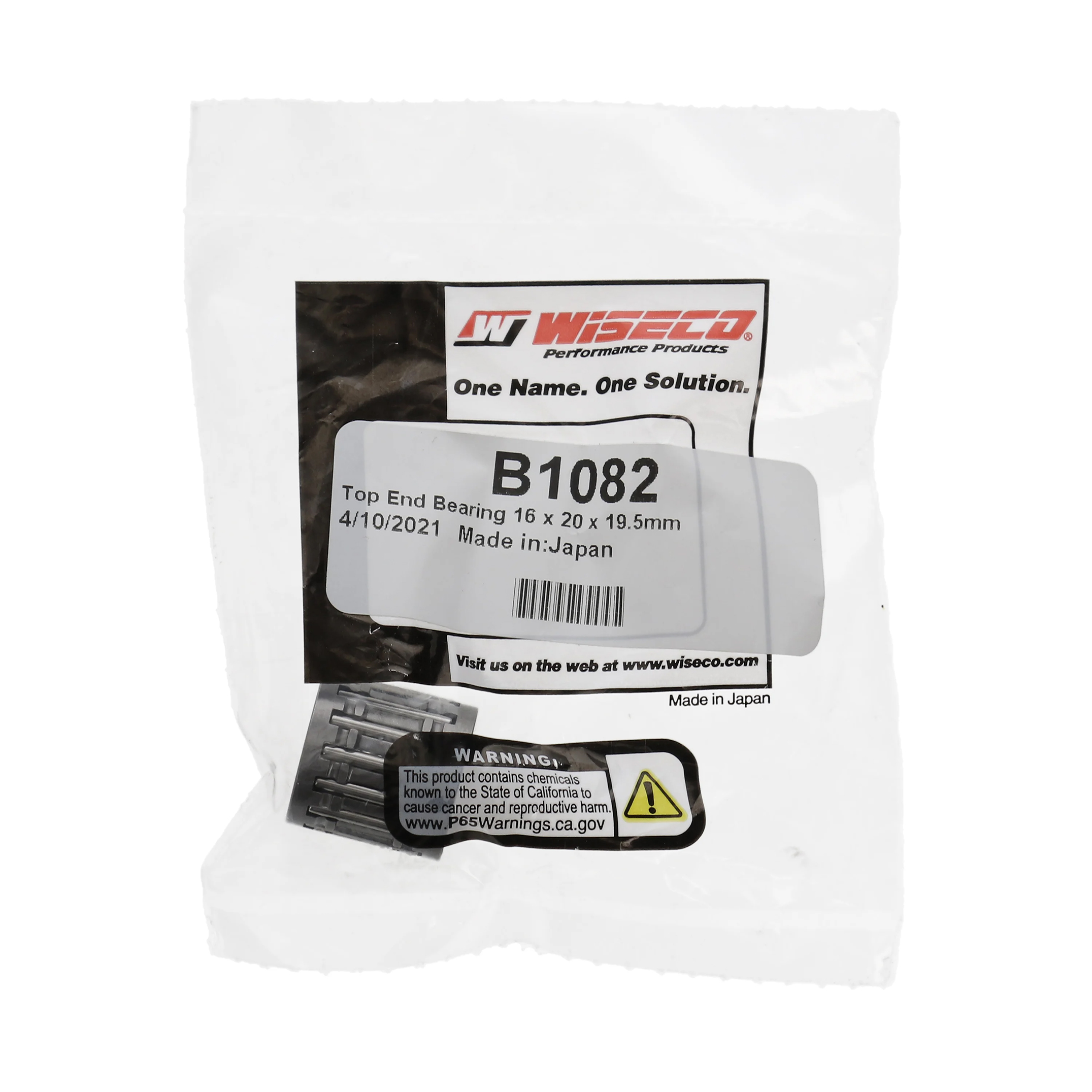 SMALL END 16x20x19.80 BEARING, WISECO B1082 TOP, 51030034000