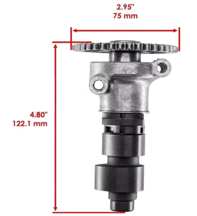 CAMSHAFT ASSEMBLY 2006-2025 HONDA TRX680 14100-HN8-B40 thumbnail 2
