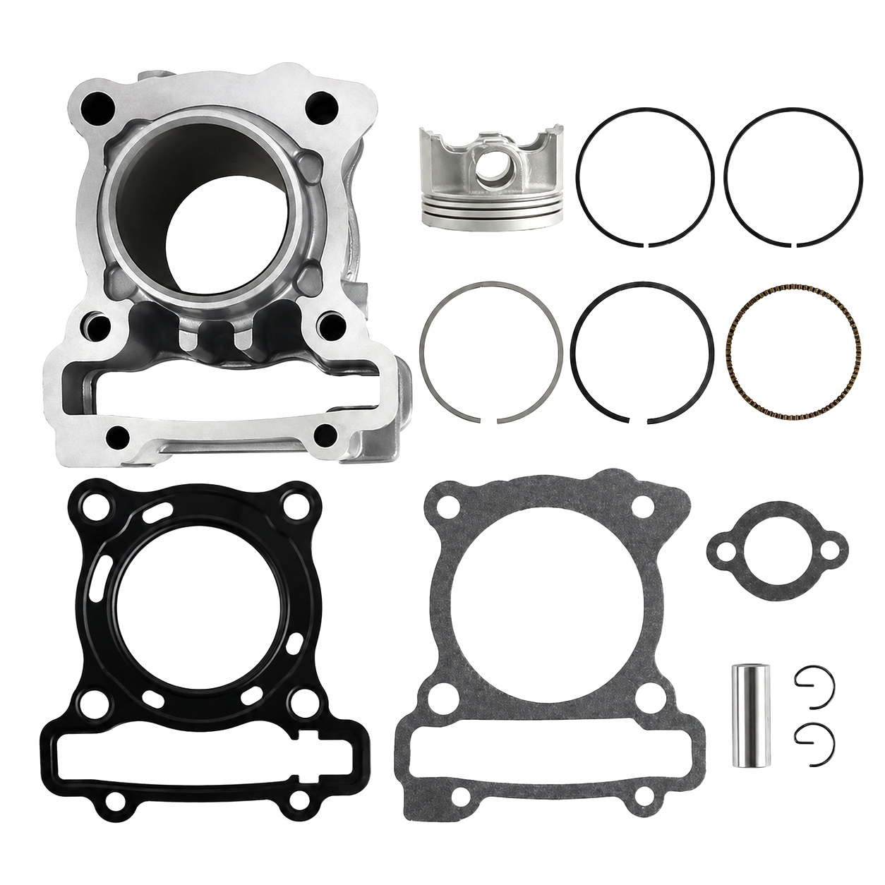 CYLINDER KIT 52mm YAMAHA 125CC GPD N-MAX YZF-R 125 LEXI125 2DS-E1311-10 image 1