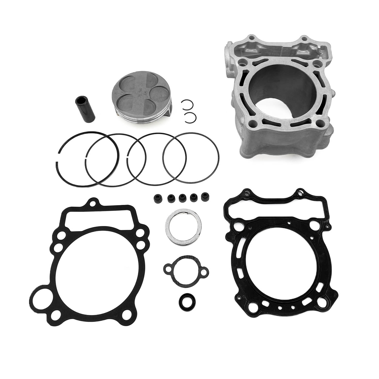 CYLINDER KIT 77mm YAMAHA 05-13 YZF 250 MX-09150-2K NAMURA PISTON thumbnail 2