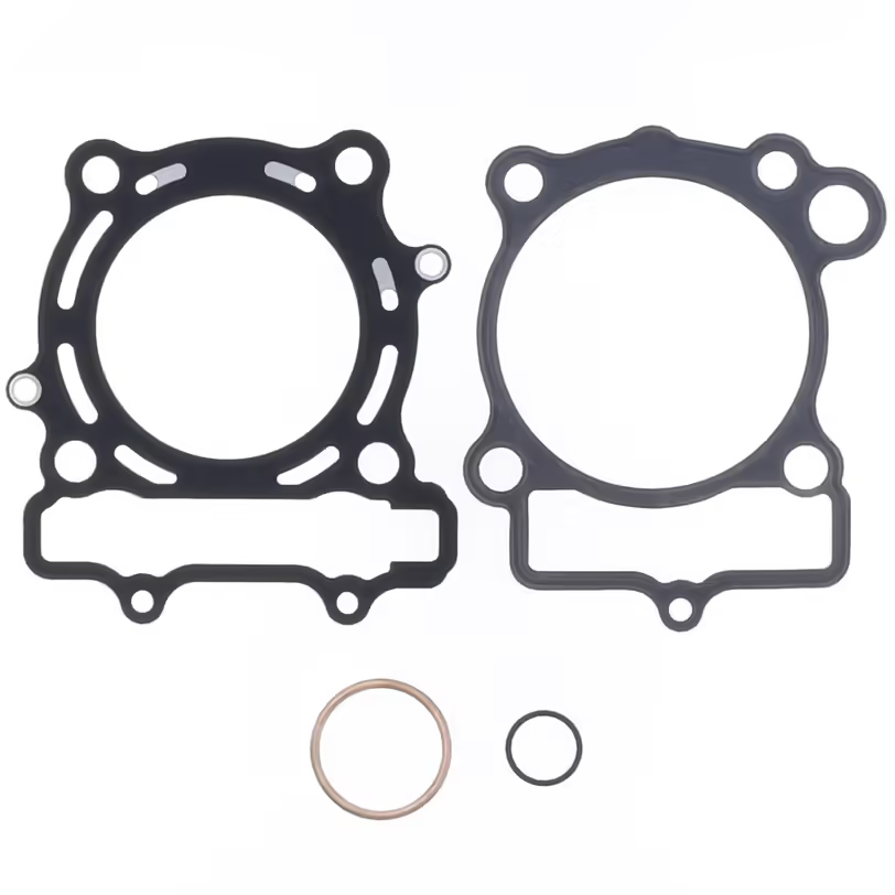 TOP END GASKET SET KAW KX 250/SUZ RM 250 04-08, ATHENA P400510160003 FOR 77MM STD BORE CYL KIT