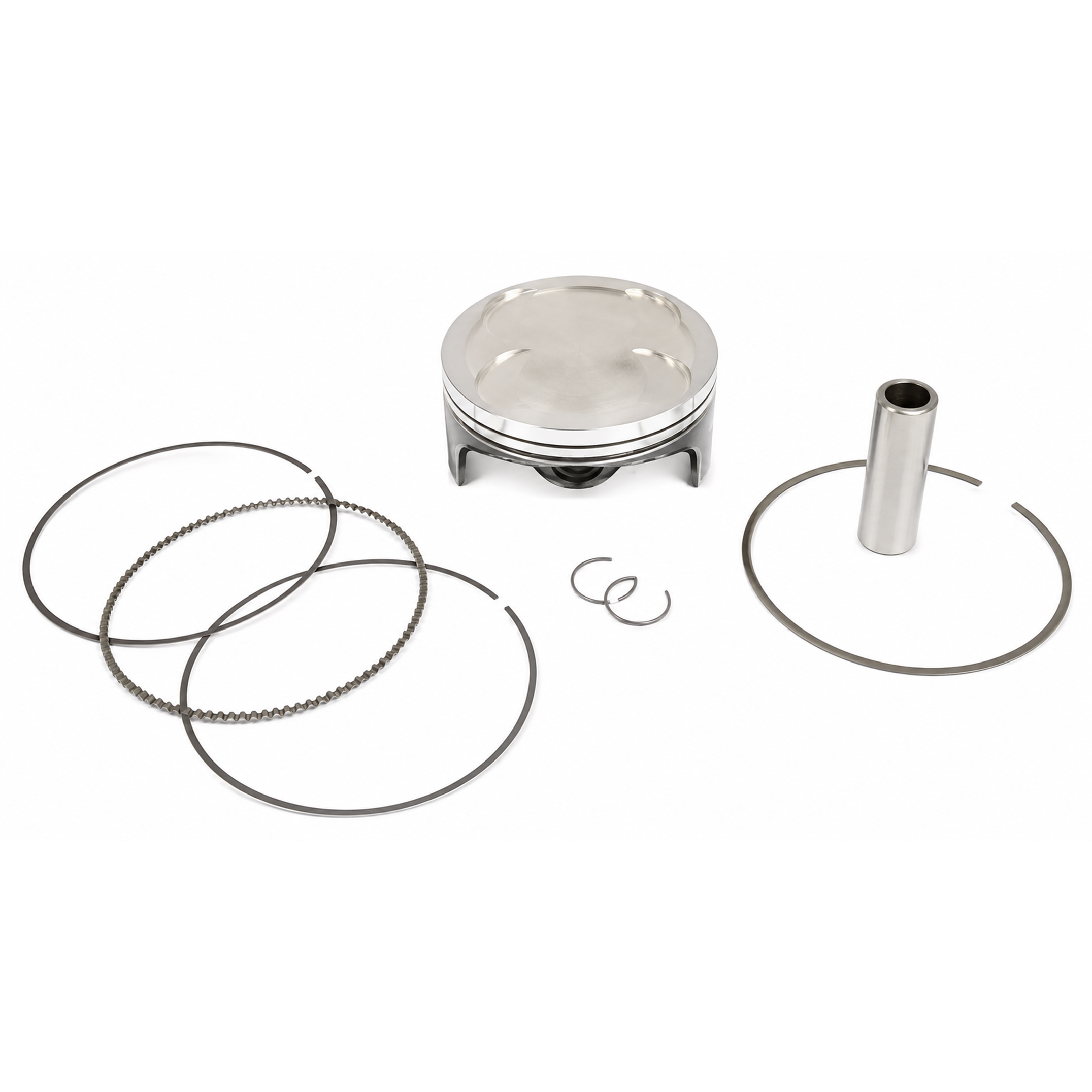PISTON KIT A 82MM HONDA CRF 250 10-17, ATHENA S5F08200002A 280CC BIG BORE, KIT A image 1