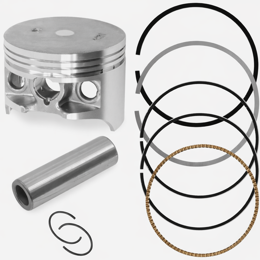 PISTON KIT 74.00mm HONDA TRX300 FOURTRAX 300 4X4 TRX300FW 1988-2000 13101-HC4-000 13011-HC4-306 image 1