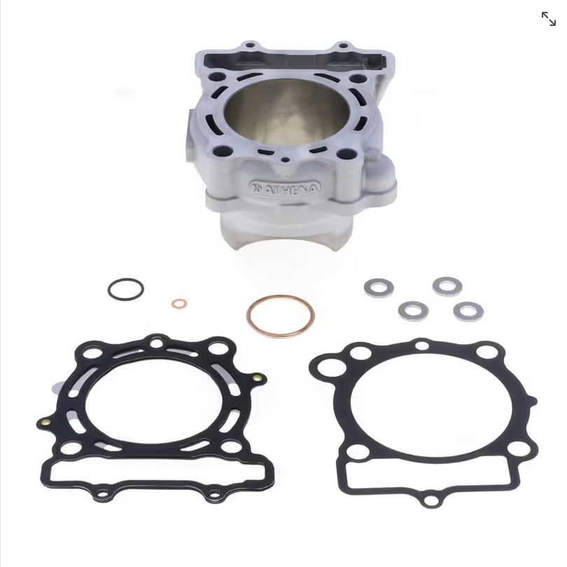 CYLINDER KIT 78mm KAWASAKI KX 250 21-26, ATHENA EC250-028 STD BORE, (Piston not included) image 1