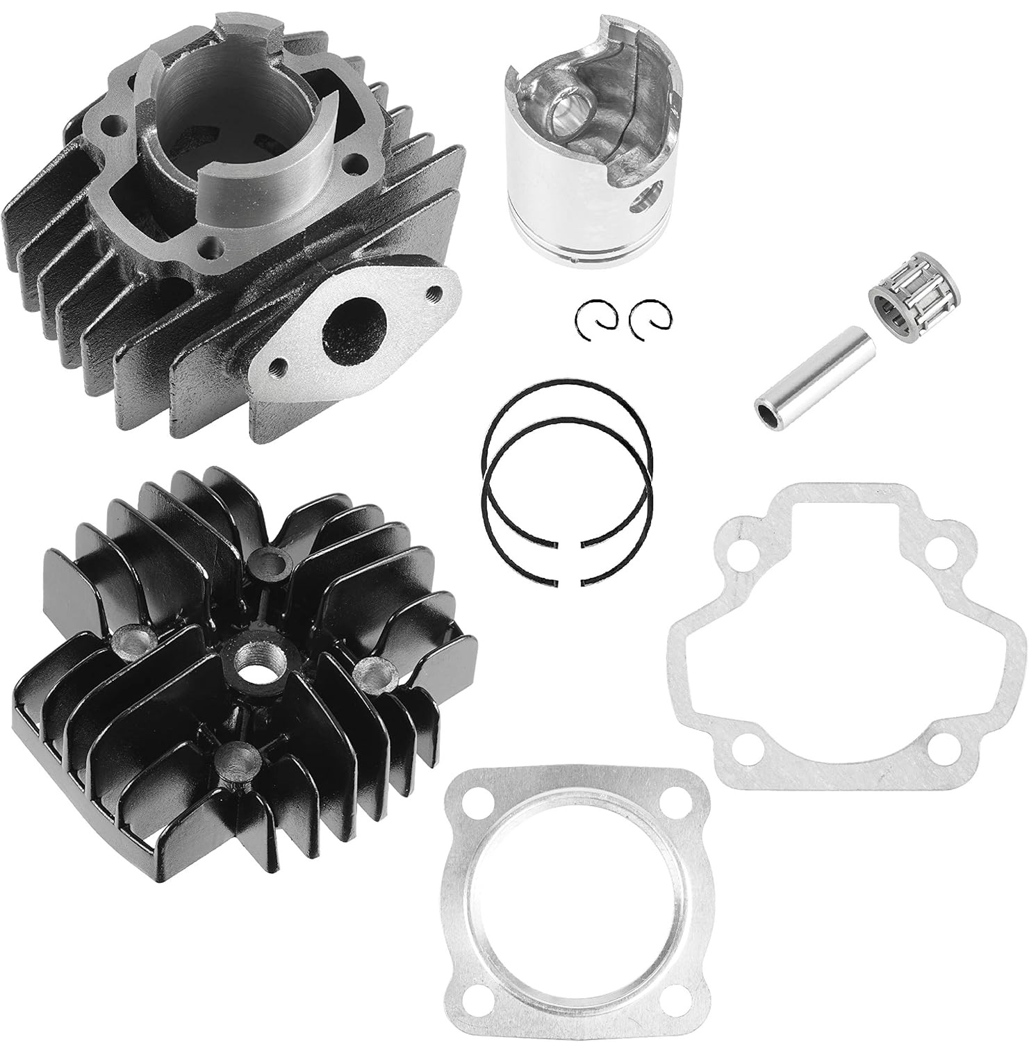 CYLINDER KIT WITH HEAD 40.00mm YAMAHA 1981 - 2022 PW50 4J2-11311-00-00-00-00