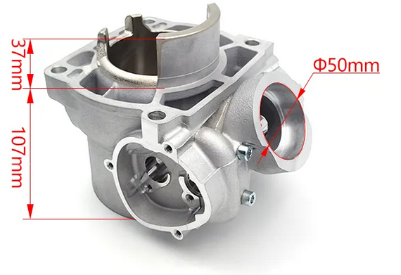 CYLINDER ONLY STD 72.00mm KTM HUSQVARNA 2017 - 2018 300 EXC XC XC-W SIX DAYS 55630038000 thumbnail 3