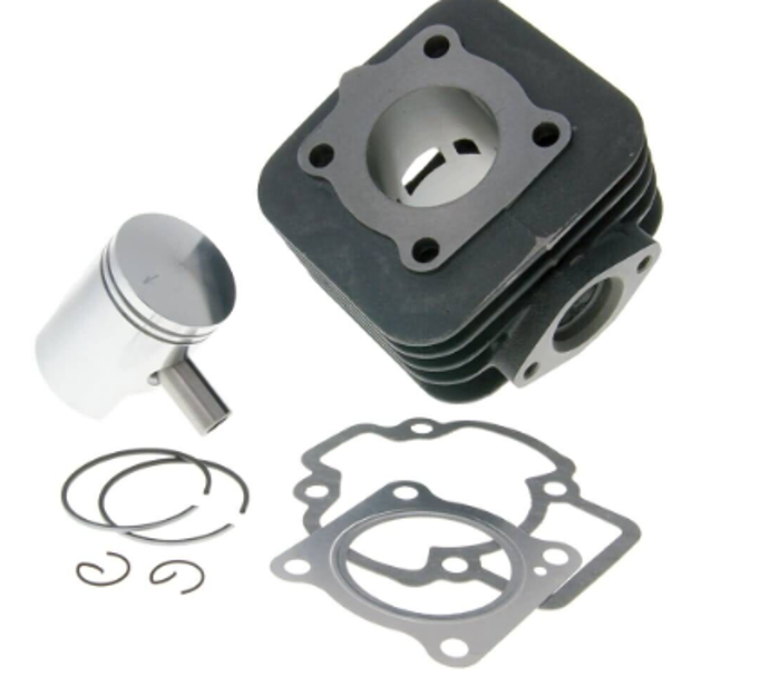 CYLINDER KIT 40.00mm PIAGGIO 50cc GILERA STALKER AC image 1