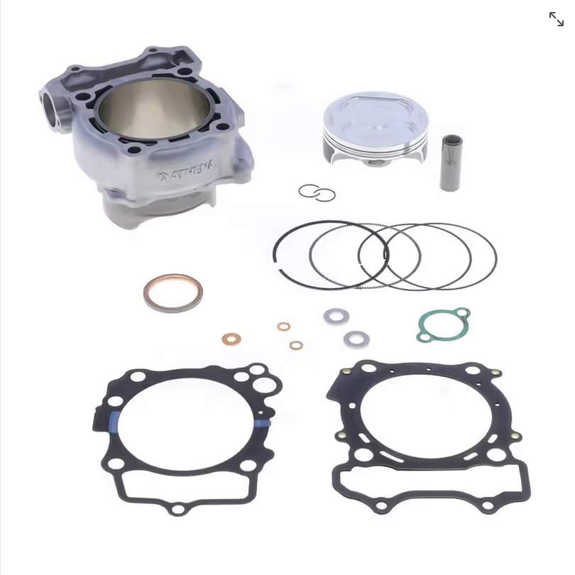 CYLINDER FULL KIT 85mm YAMAHA YZ 250F 19-20, ATHENA P400485100073 304CC BIG BORE, (Piston included) image 1