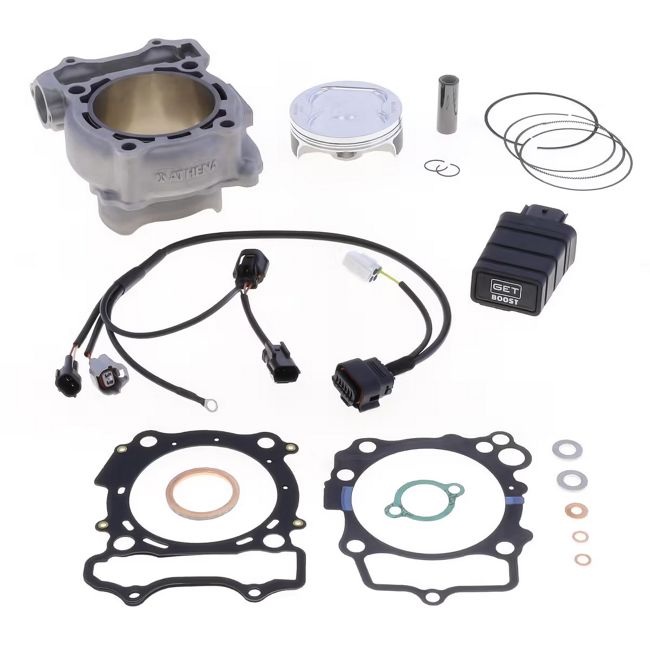 CYLINDER FULL KIT 85mm YAMAHA YZ 250F 21-23, ATHENA P400485100105 304CC BIG BORE, (Piston included) image 1
