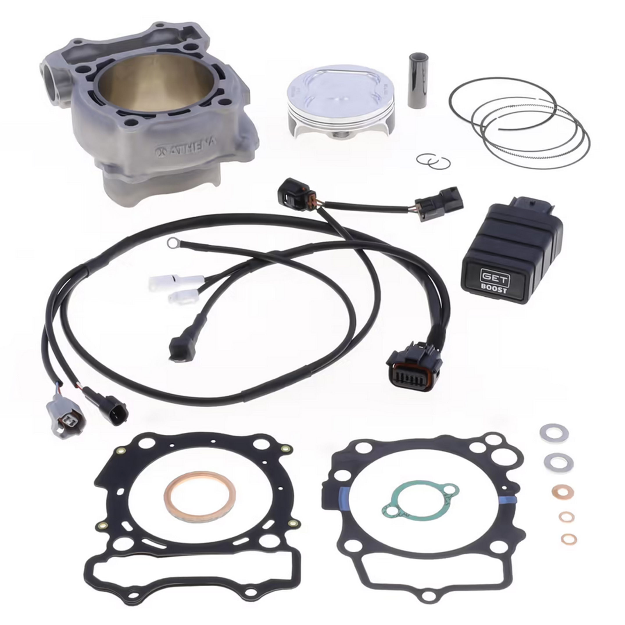 CYLINDER FULL KIT 85mm YAMAHA YZ 250F 2024, ATHENA P400485100106 304CC BIG BORE, (Piston included) image 1