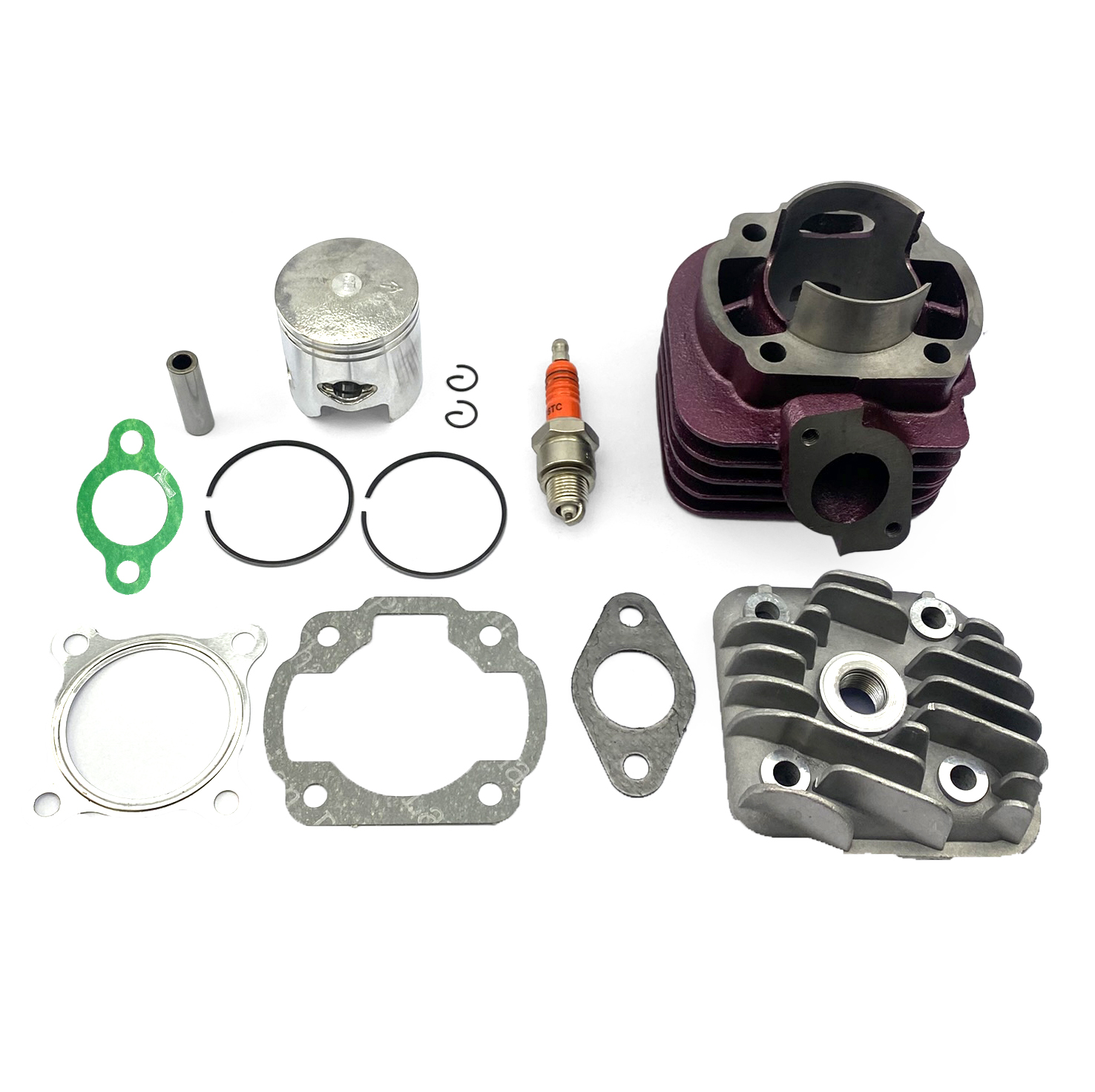 CYLINDER BIG BORE 70 KIT Yamaha Minarelli Jog 50cc 2 Stroke thumbnail 2