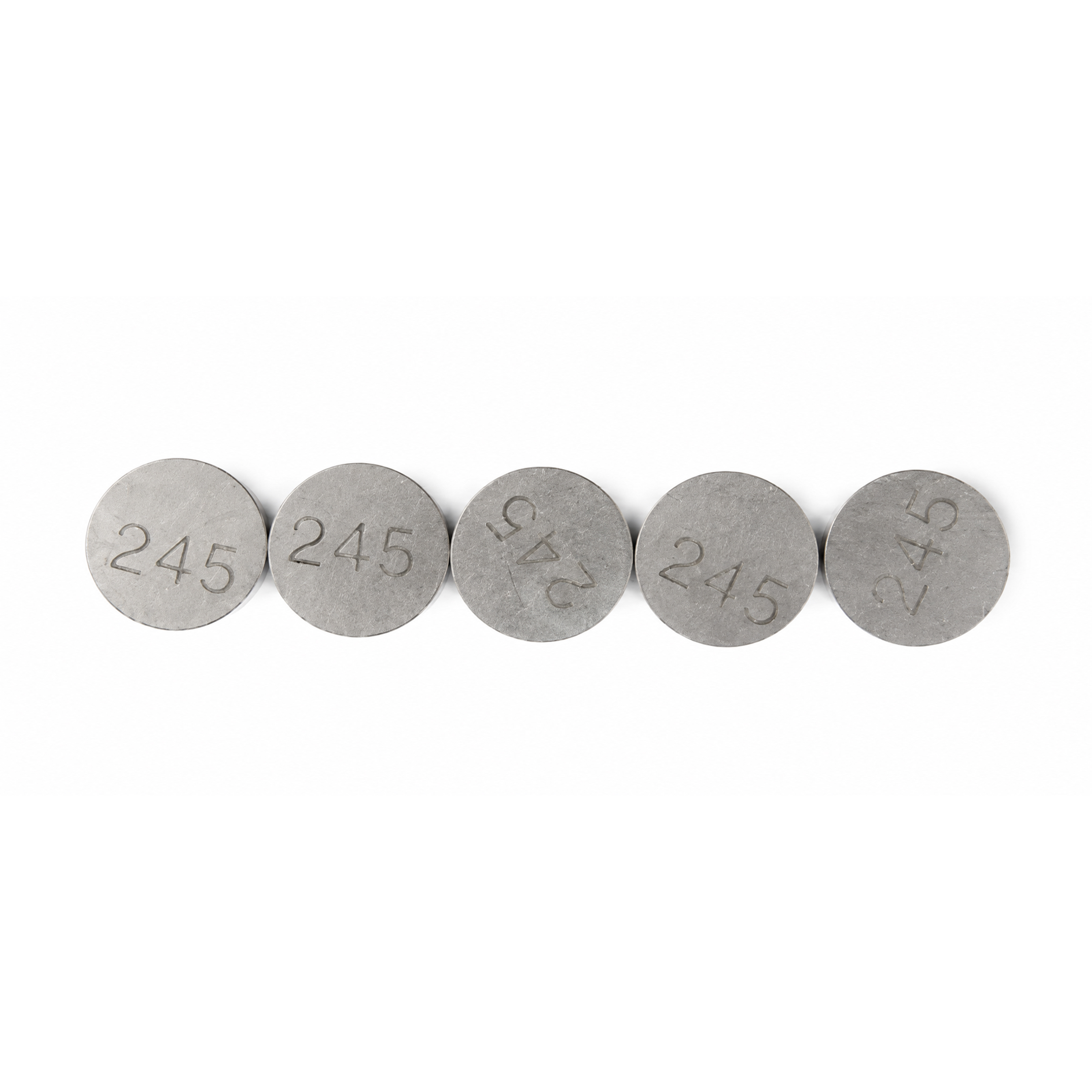 VALVE SHIM 2.45 13mm PK/5 K&L 13-7688 image 1