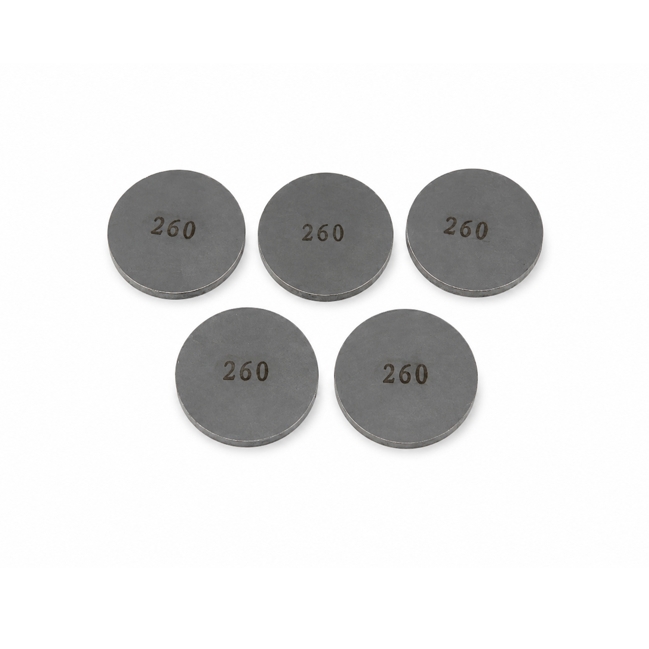 VALVE SHIM 2.60 25mm PK/5 K&L 13-7622