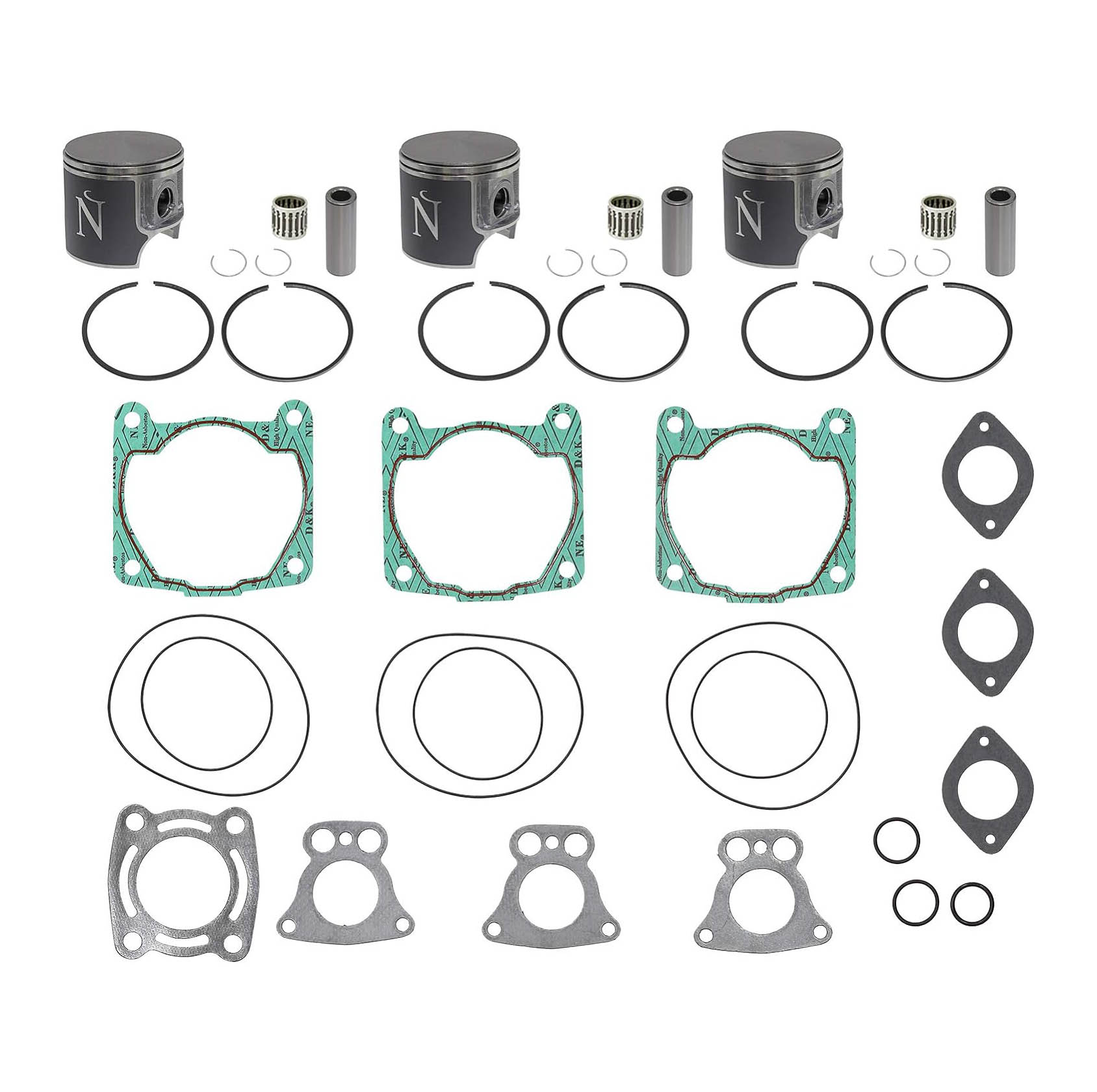 TOP END KIT POLARIS 1050 96-99, NAMURA NW-50000-2K1 +0.50 81.50MM