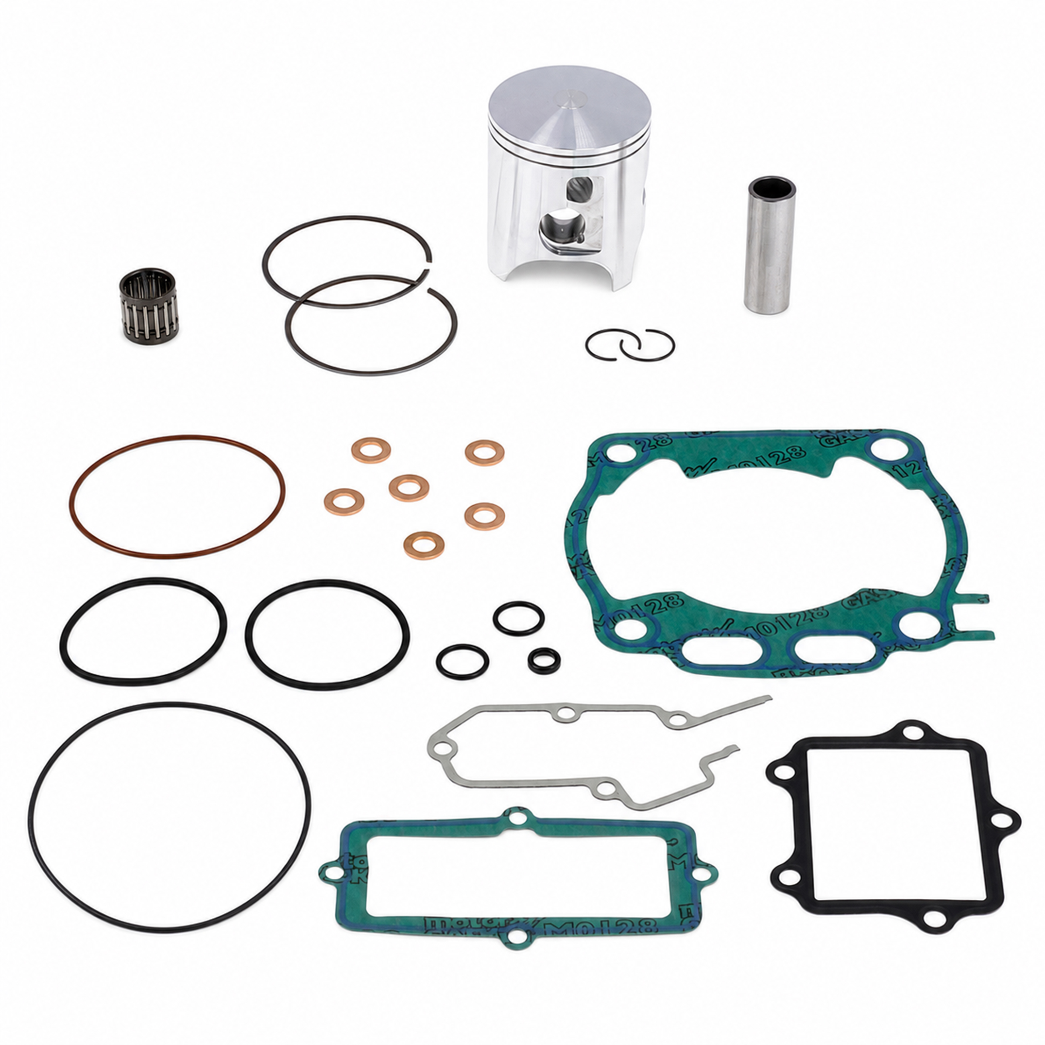 TOP END PISTON & GASKET KIT 66.4MM YAMAHA YZ 250 99-24, ATHENA P4F0664267019B, SET B image 1