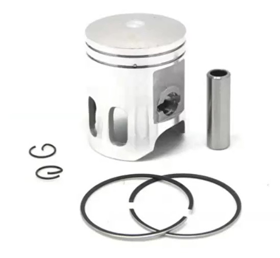 PISTON KIT YAMAHA JOG MINARELLI 90 100 52.00 PIN 12mm 2-STROKE 1P50QMF 1P52QMF image 1