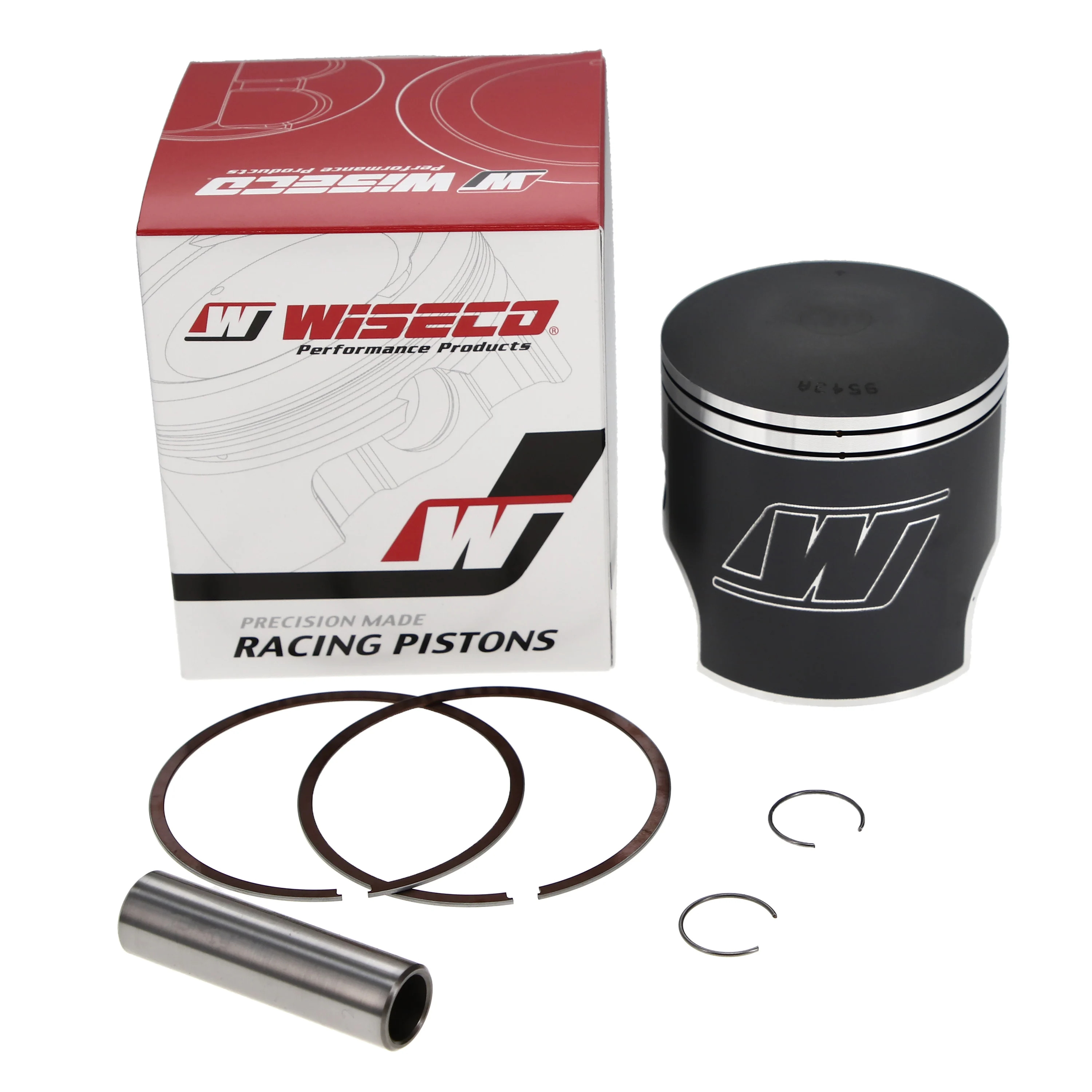 PISTON KIT 90-91 125 CAGIVA 56, WISECO 854M05600 image 1