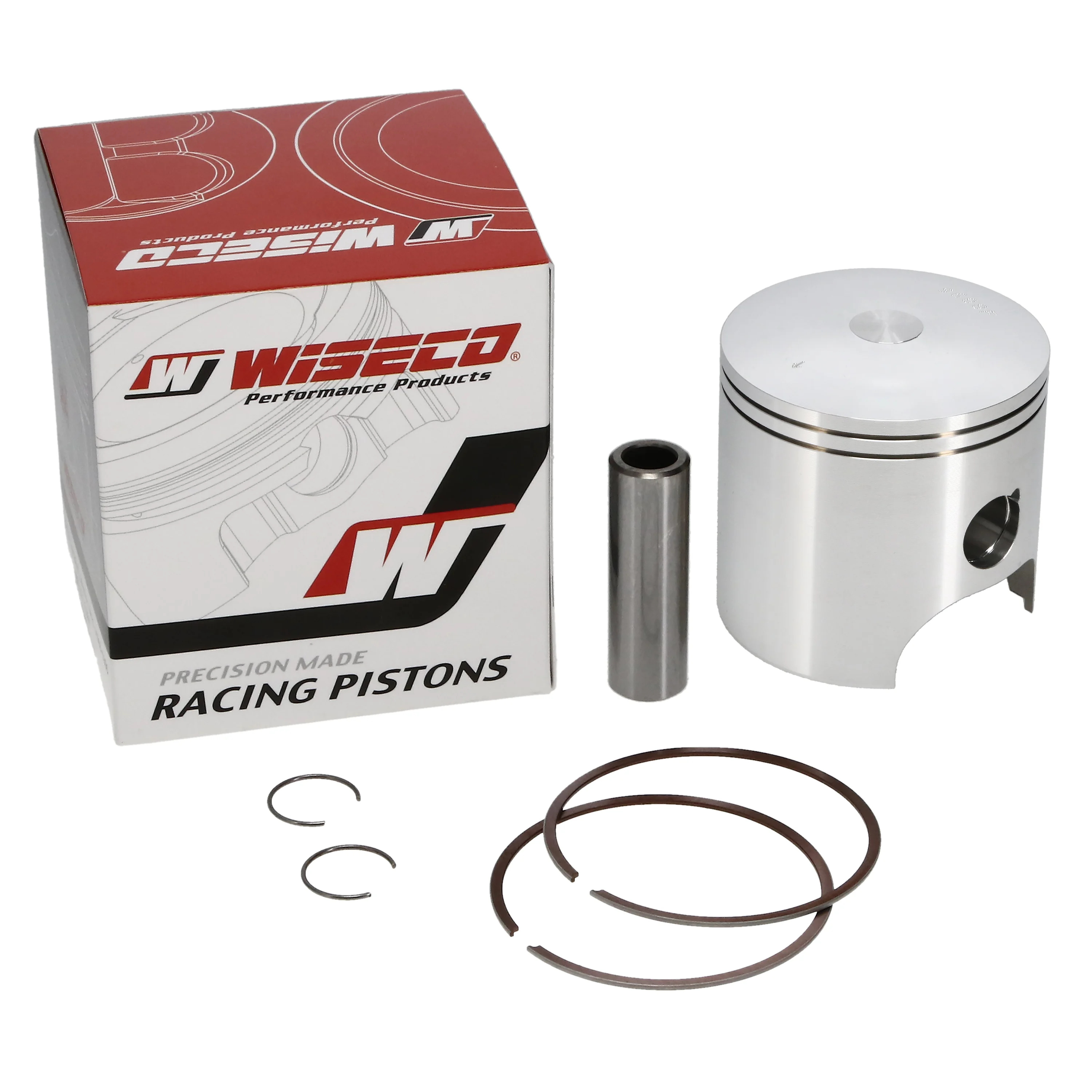 PISTON KIT 84-86 IT200 68.00, WISECO 522M06800 YAMAHA image 1