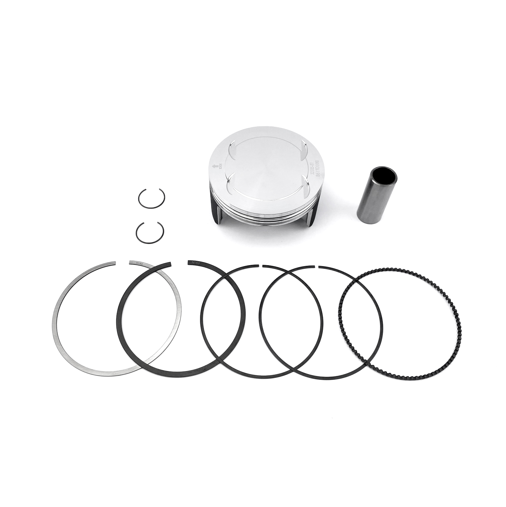 PISTON KIT 04-17 XT660R 101mm, FORGED WOSSNER 8617D100 thumbnail 2