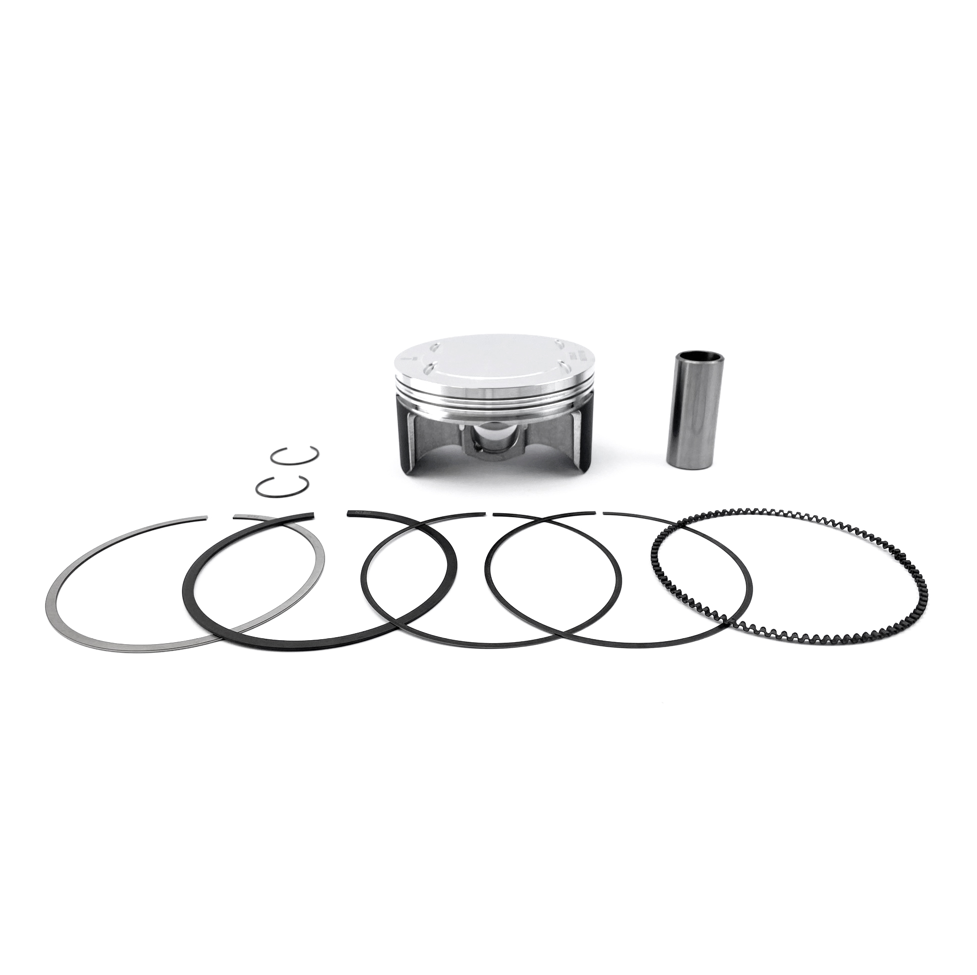 PISTON KIT 04-17 XT660R 101mm, FORGED WOSSNER 8617D100 image 1