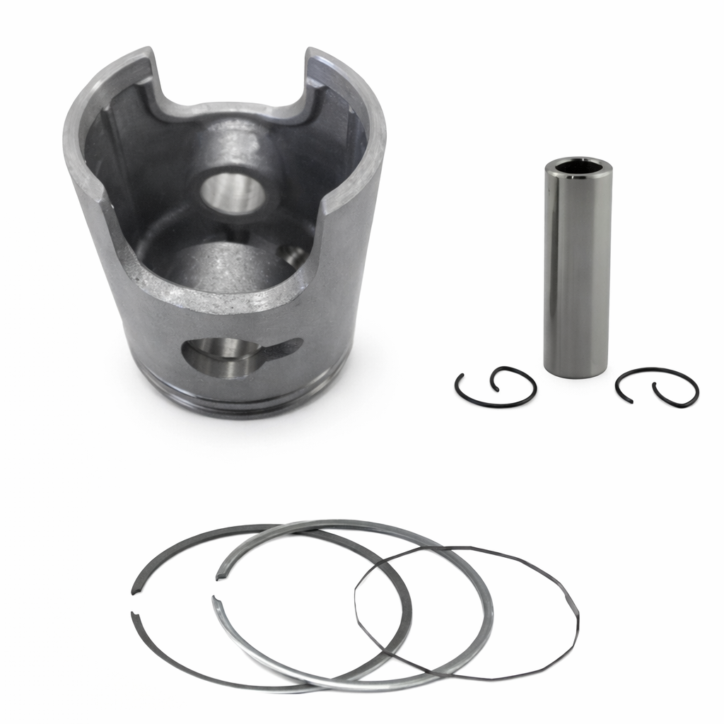 PISTON KIT 56.50 OS +0.50 1971-1989 SUZUKI TS125 12110-48001 thumbnail 2