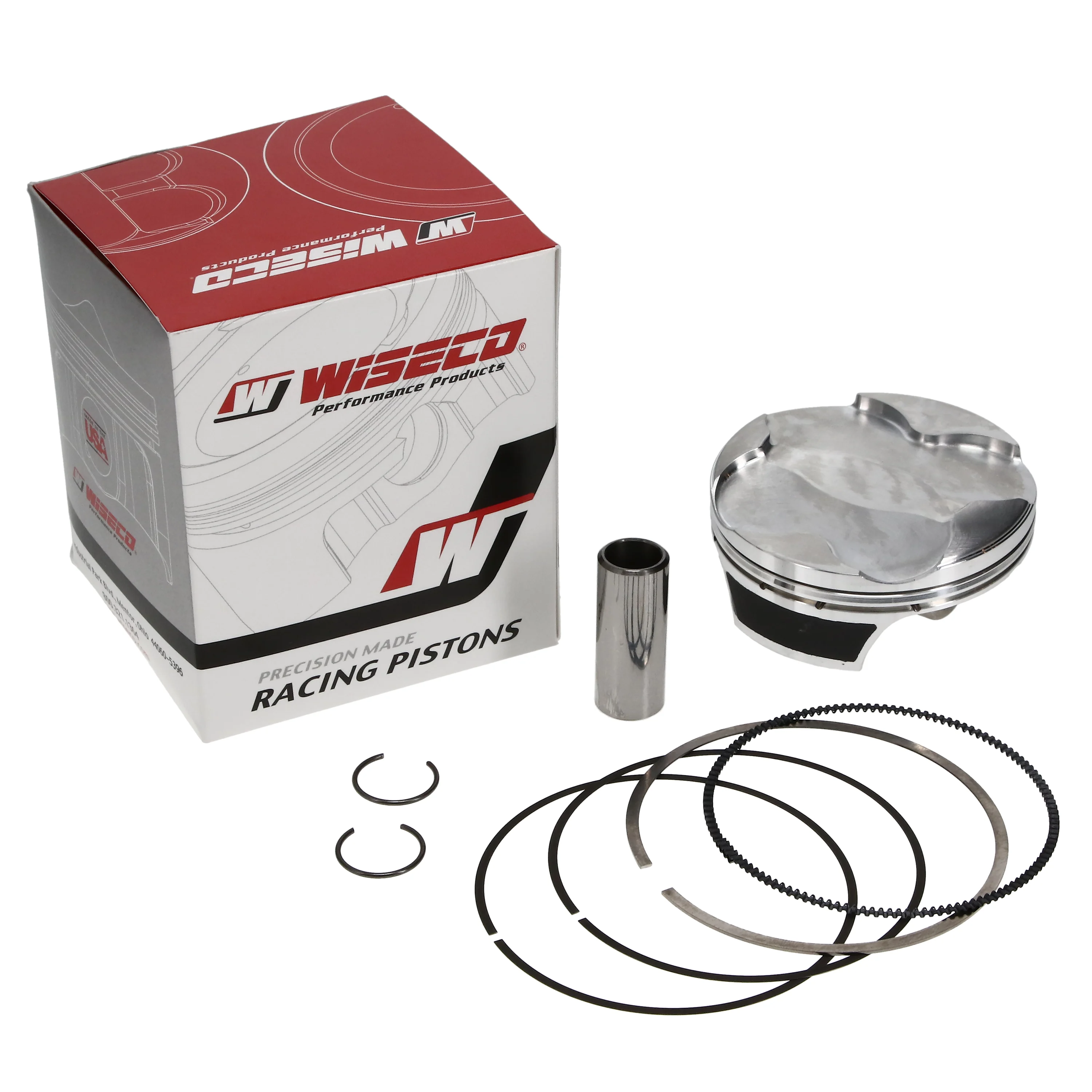 PISTON KIT 16-22 250 SX-F 14.4, WISECO 40144M07800C 78mm image 1