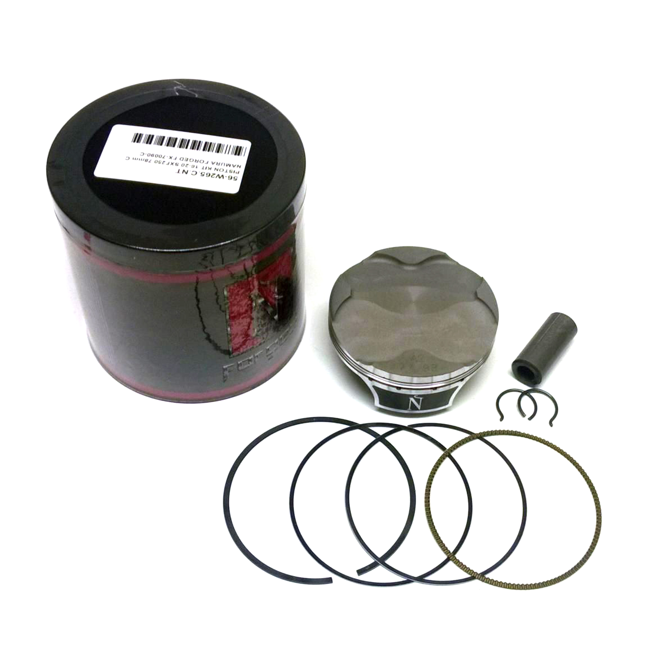 PISTON KIT 16-22 SXF250 78mm A, NAMURA FORGED FX-70090 image 1