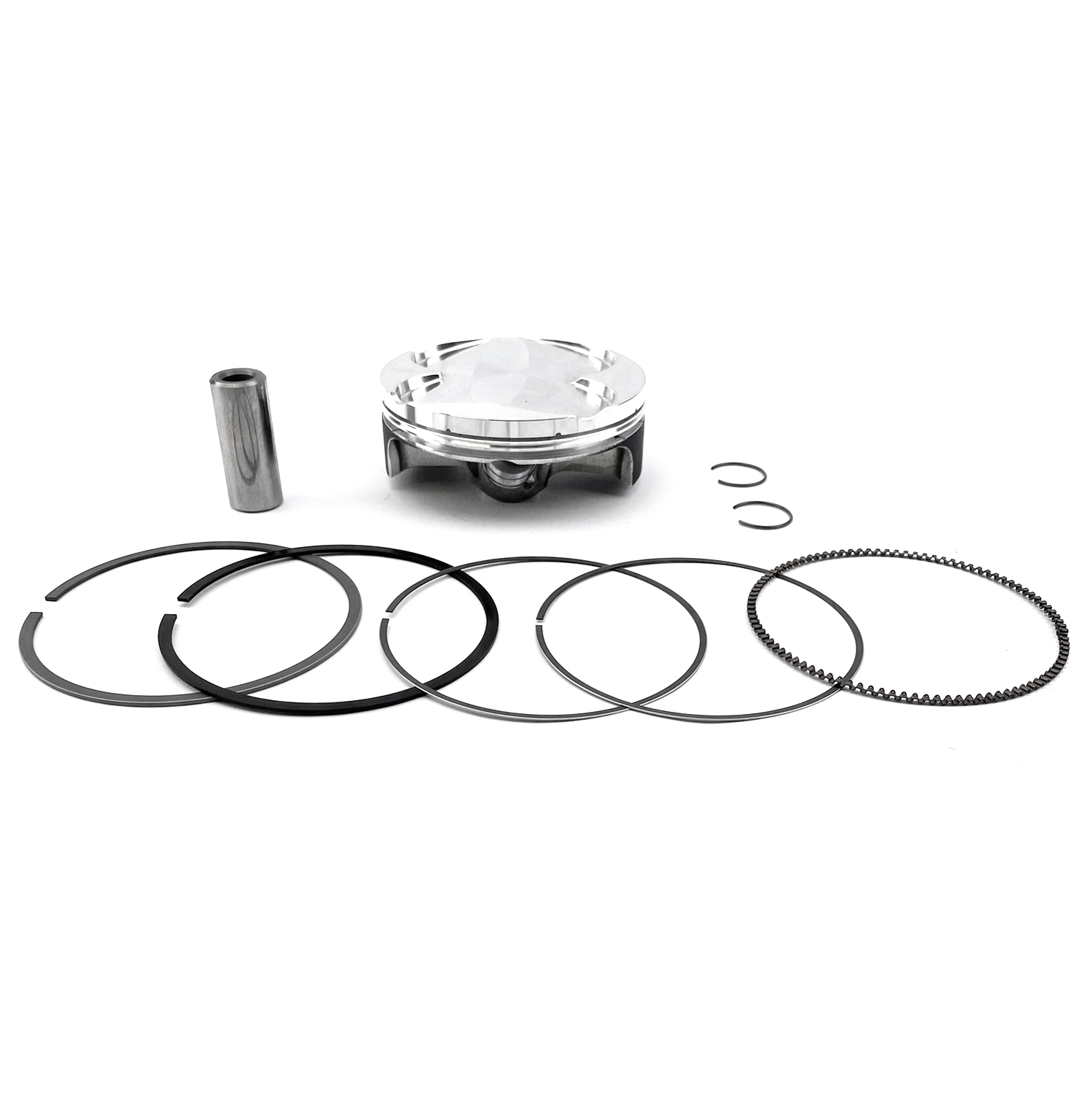 PISTON KIT 2023 KTM/HUSQVARNA 250 81mm, WOSSNER 4077DA image 1
