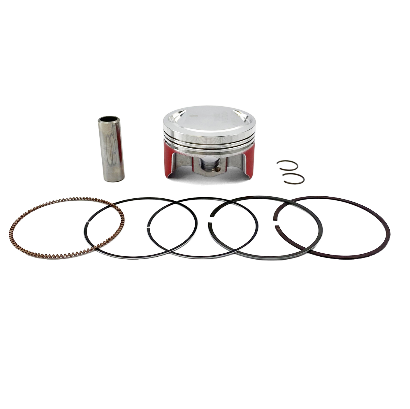 PISTON KIT HONDA CBR125R 2004-2015, WOSSNER 4101DA image 1