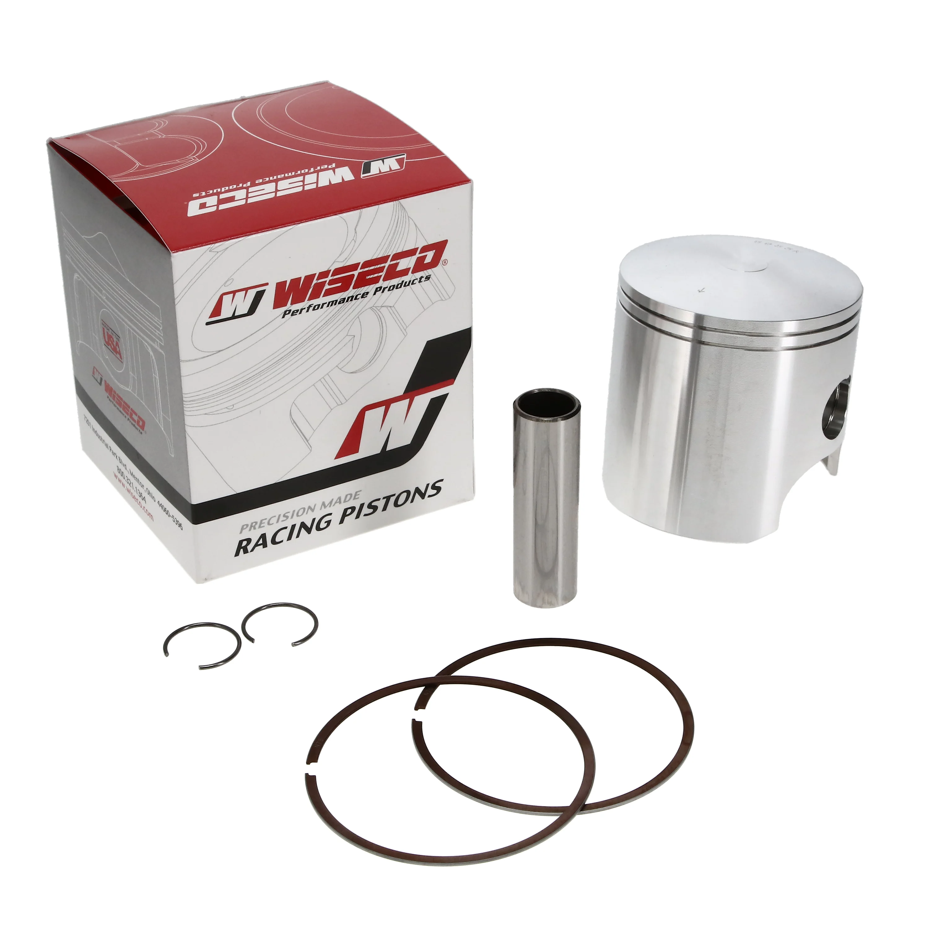 PISTON KIT 78-80 CR250 71.50, WISECO 431M07150 HONDA MX image 1