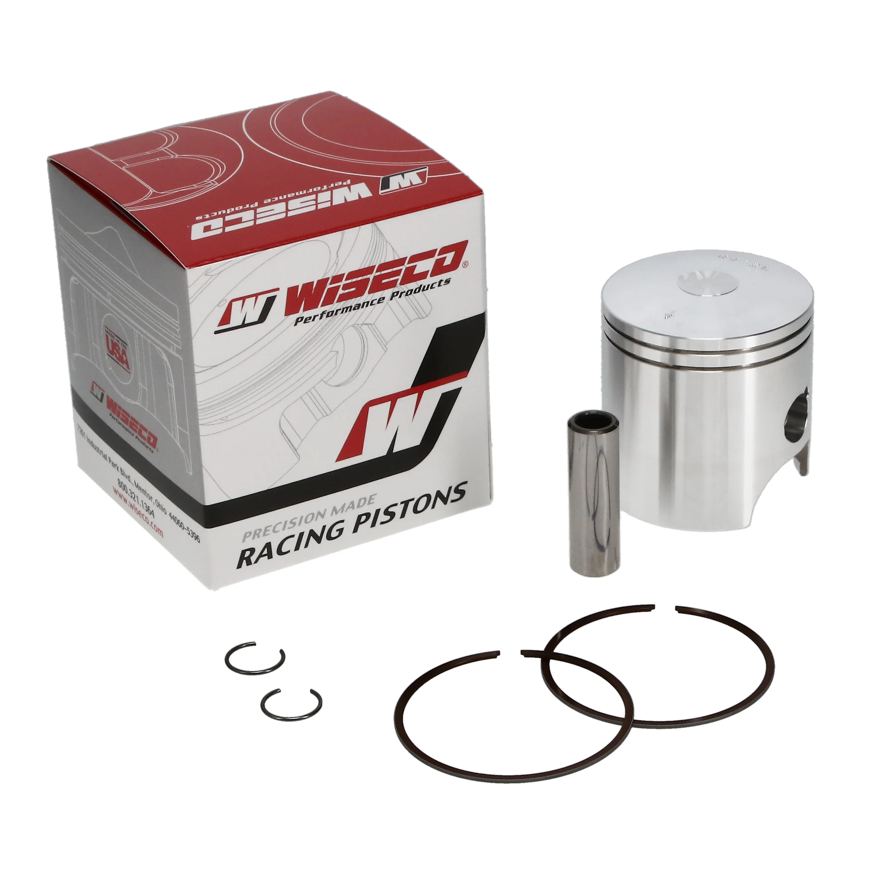 PISTON KIT 80-82 CR80 51.00, WISECO 450M05100 HONDA image 1