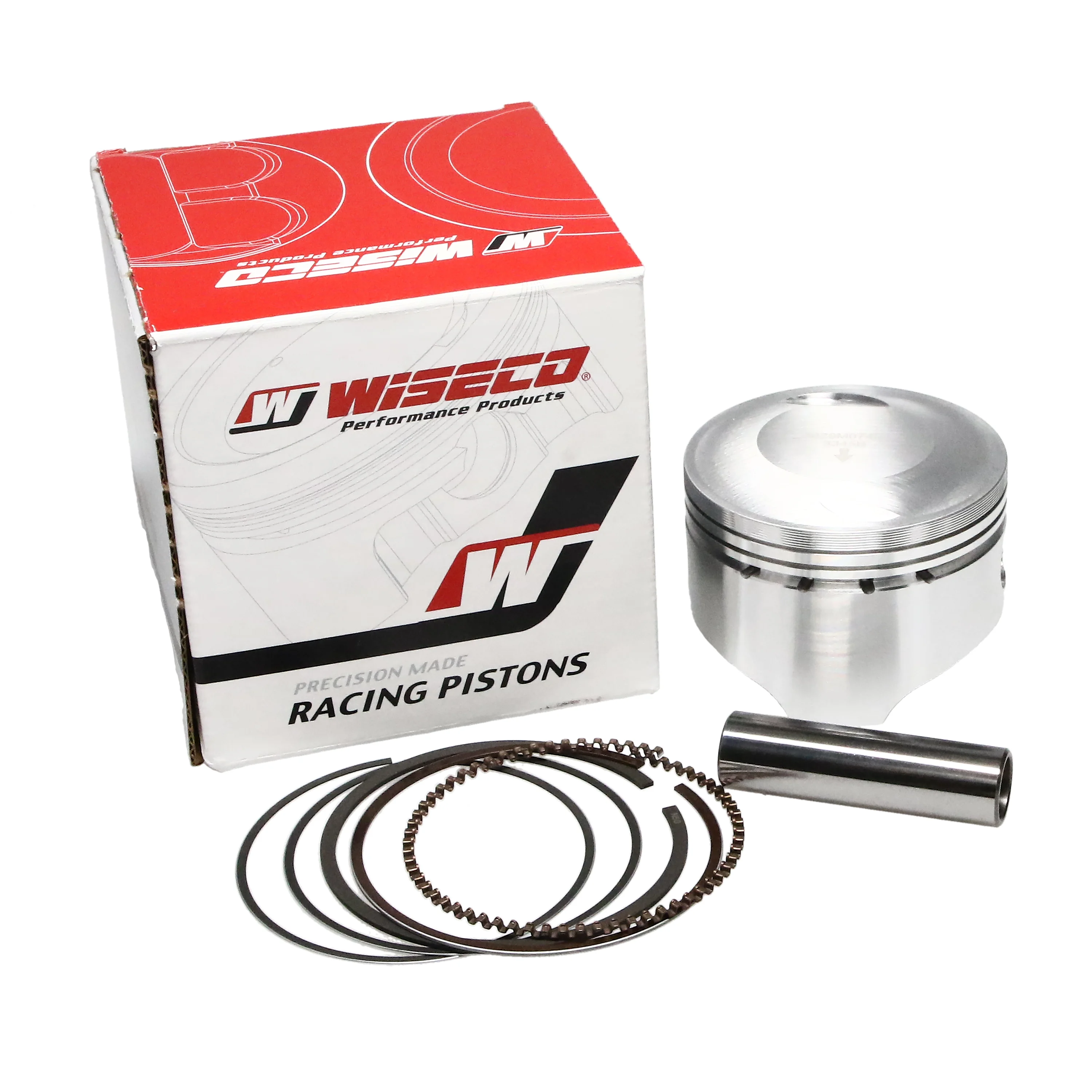 PISTON KIT 88-00 TRX300 74.00, WISECO 4629M07400 HONDA ATV image 1