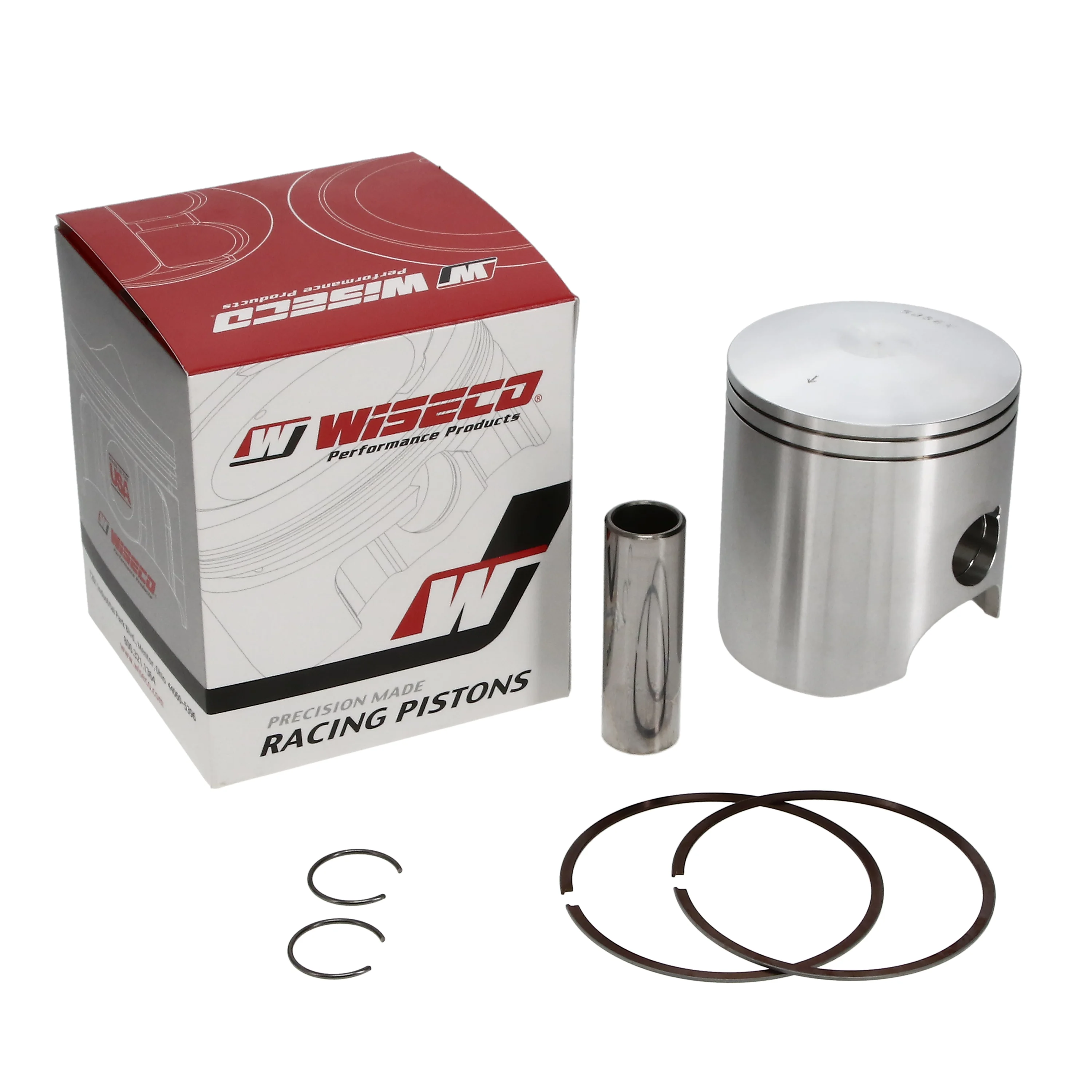 PISTON KIT 77-81 RM PE250 69.0, WISECO 405M06900 SUZUKI image 1