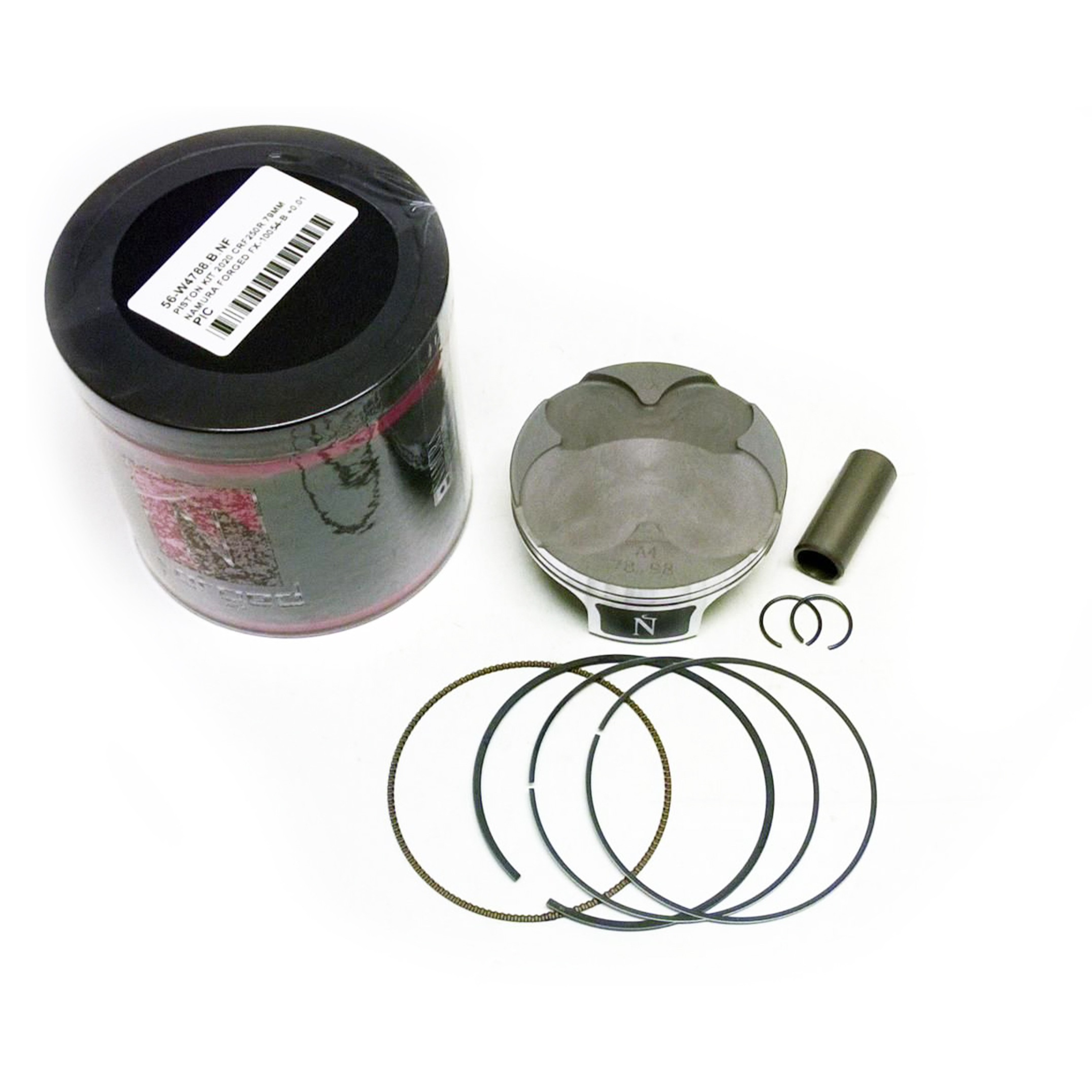 PISTON KIT 2020 CRF250R 79MM, NAMURA FORGED FX-10054 STD image 1
