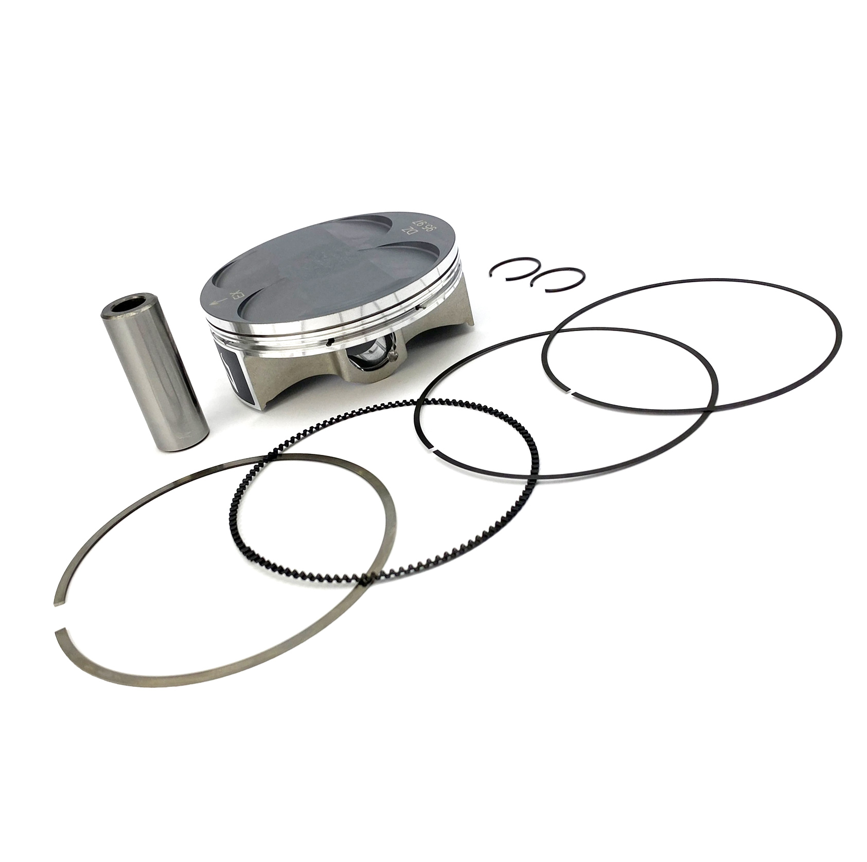 PISTON KIT 06-18 KXF450 96mm, NAMURA FORGED FX-20045-C, DOES NOT FIT 2015 image 1