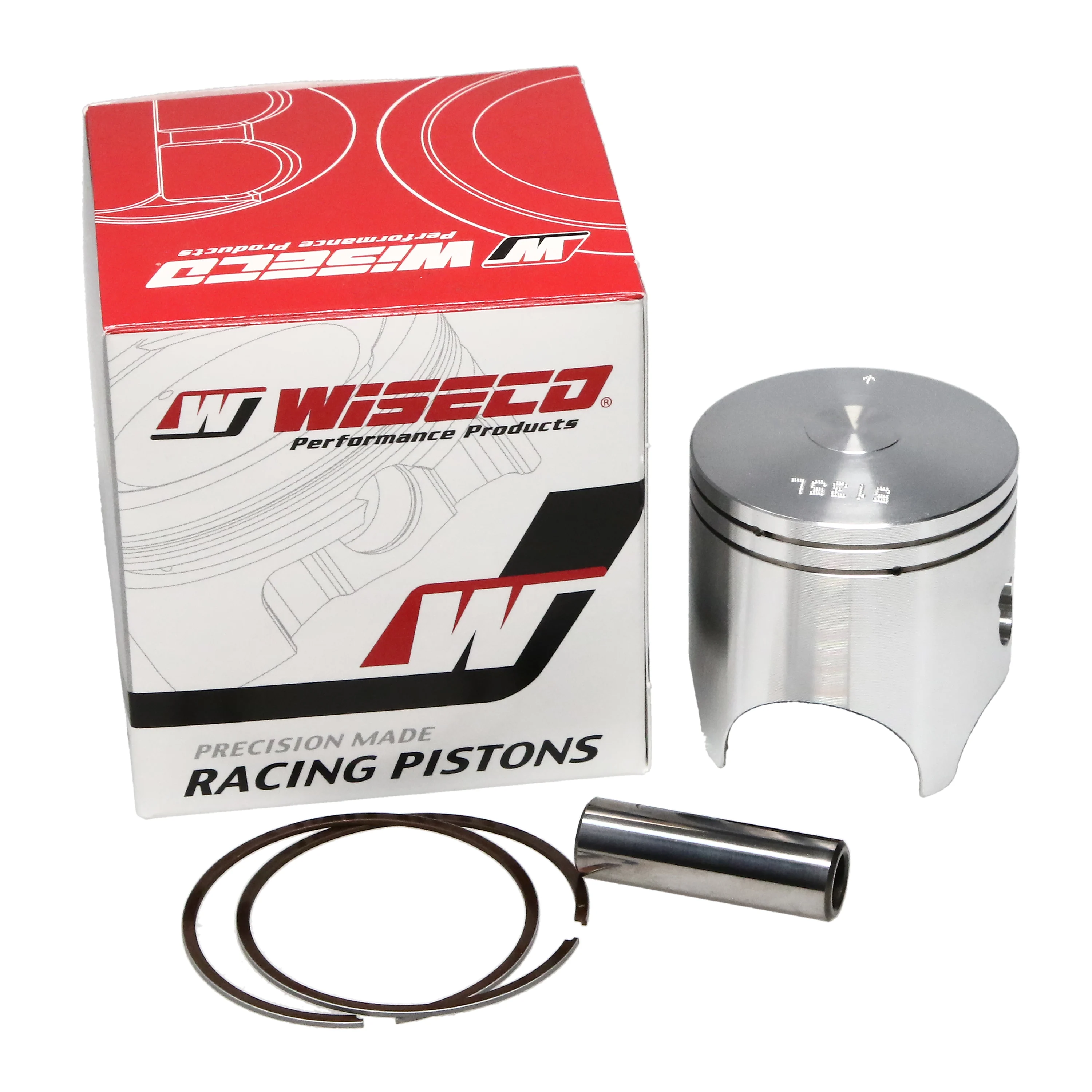 PISTON KIT 1984 CR80 49.50, WISECO 509M04950 HONDA MX image 1