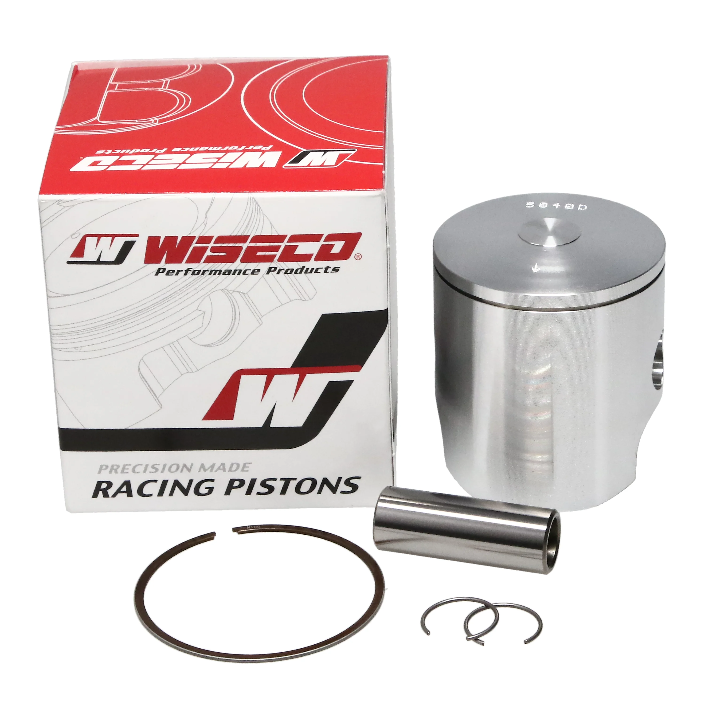 PISTON KIT 88-89 CR125 55.00, WISECO 564M05500 Pro-Lite image 1
