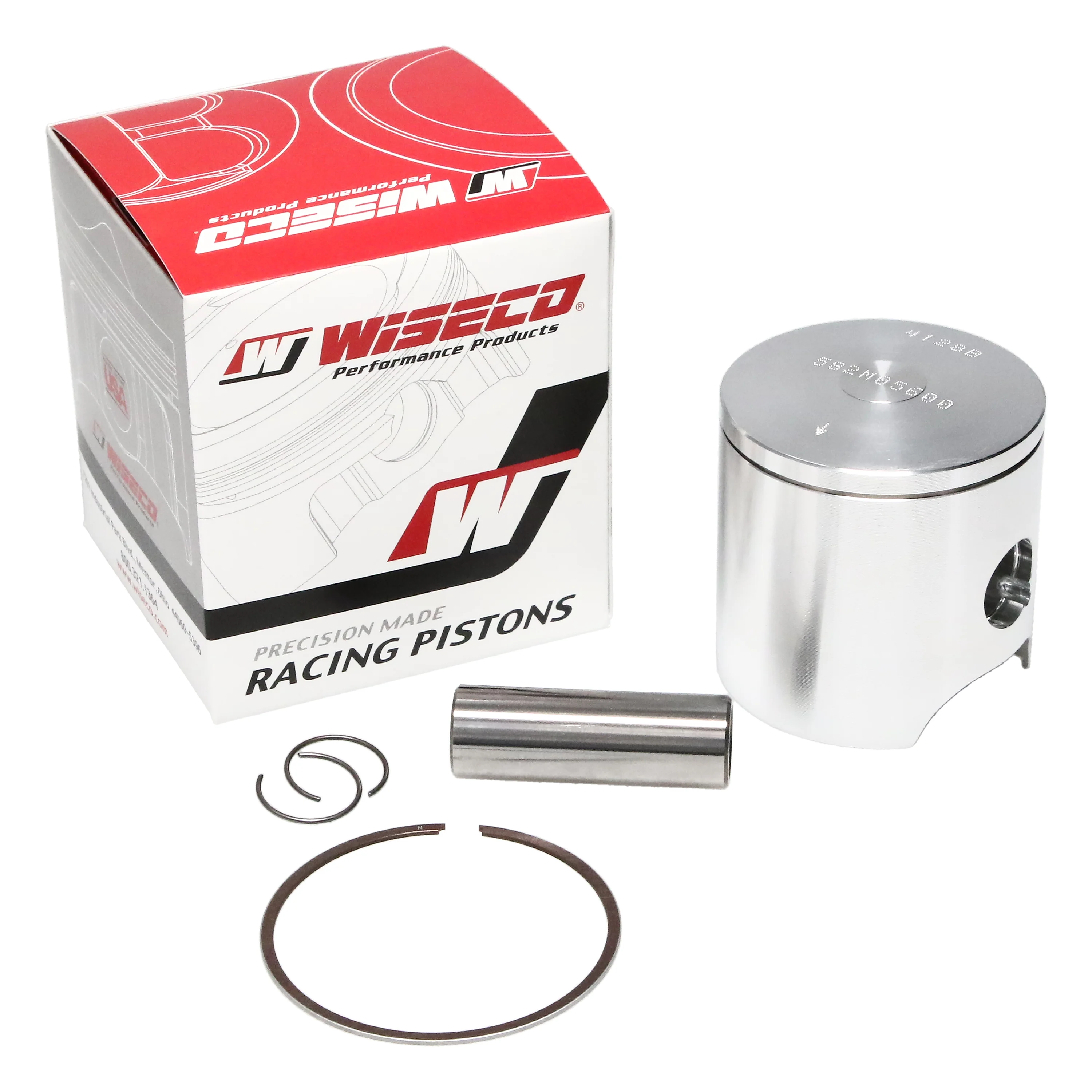 PISTON KIT 1989 YZ125 56.75, WISECO 582M05675 image 1