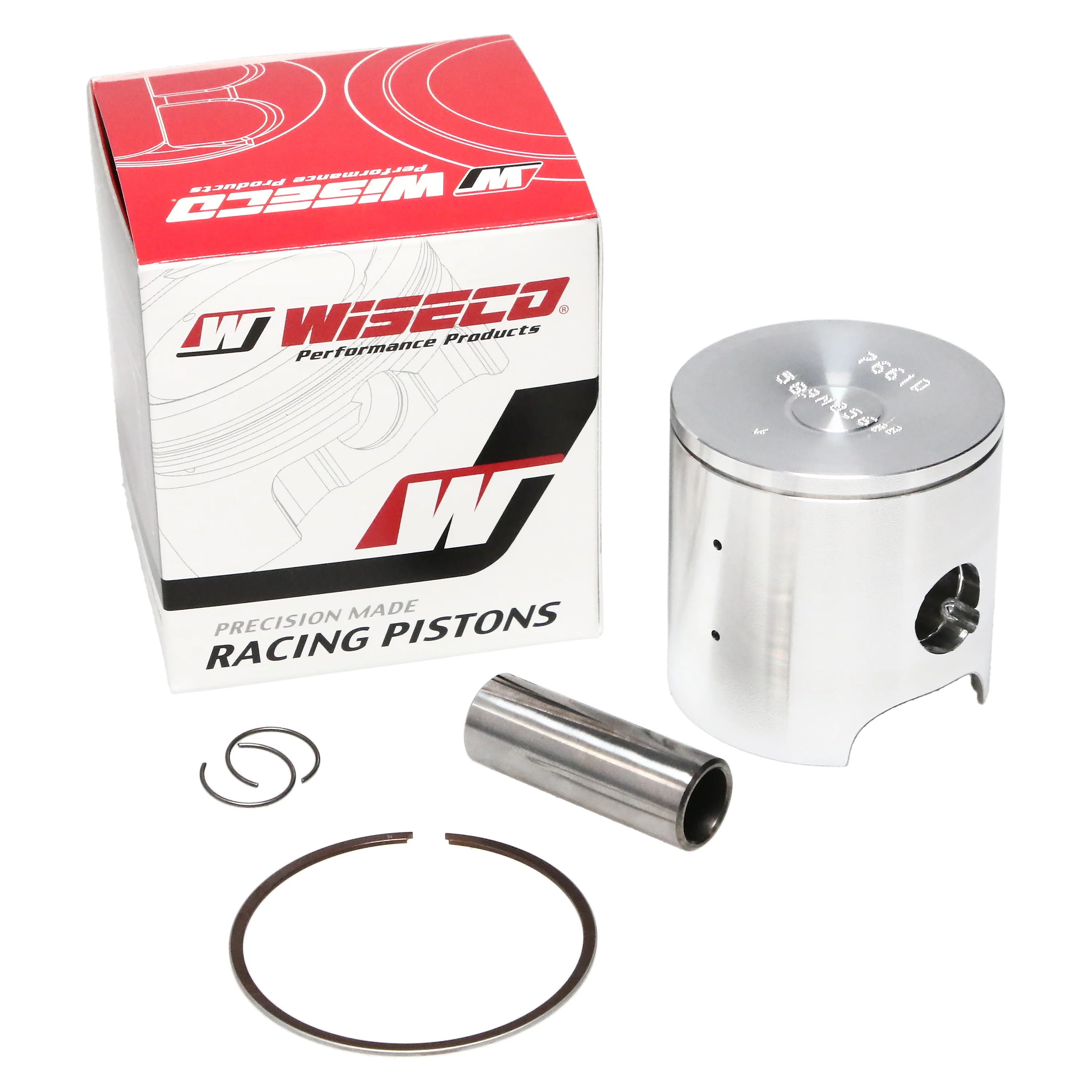PISTON KIT 1990 KX125 56.00, WISECO 589M05600 Pro-Lite image 1