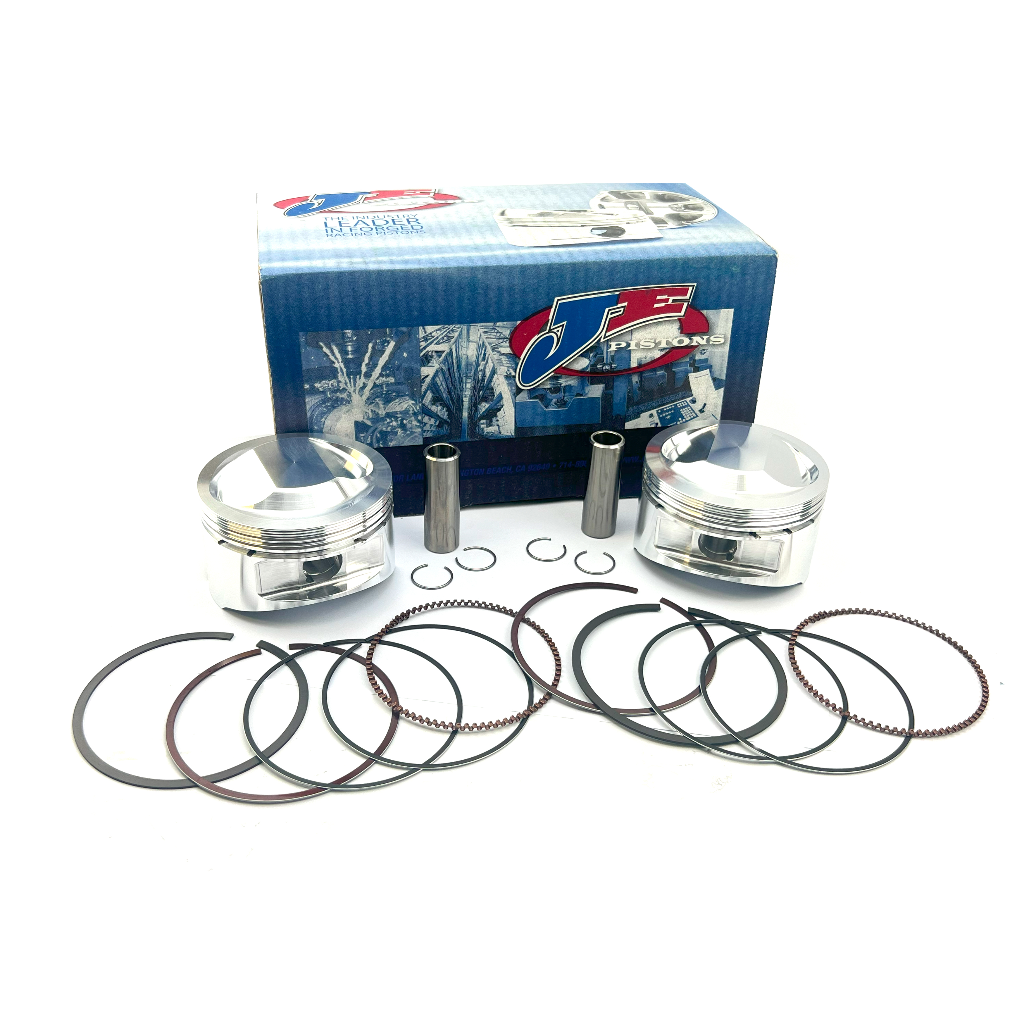 PISTON KIT SET-2 DUCATI 900SS, JE-157597, BORE 92.00, STD, ROAD, STREET image 1