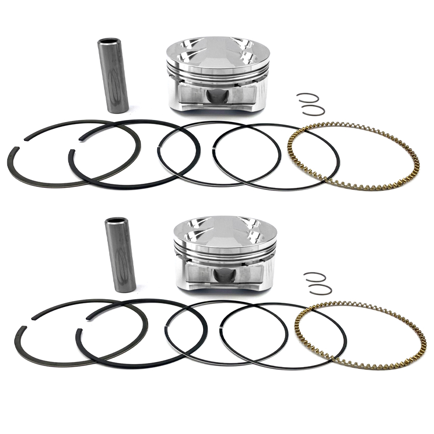 PISTON KIT SET-2 DUCATI 916, JE-130590, BORE 96.00, OS+2mm, ROAD, STREET image 1