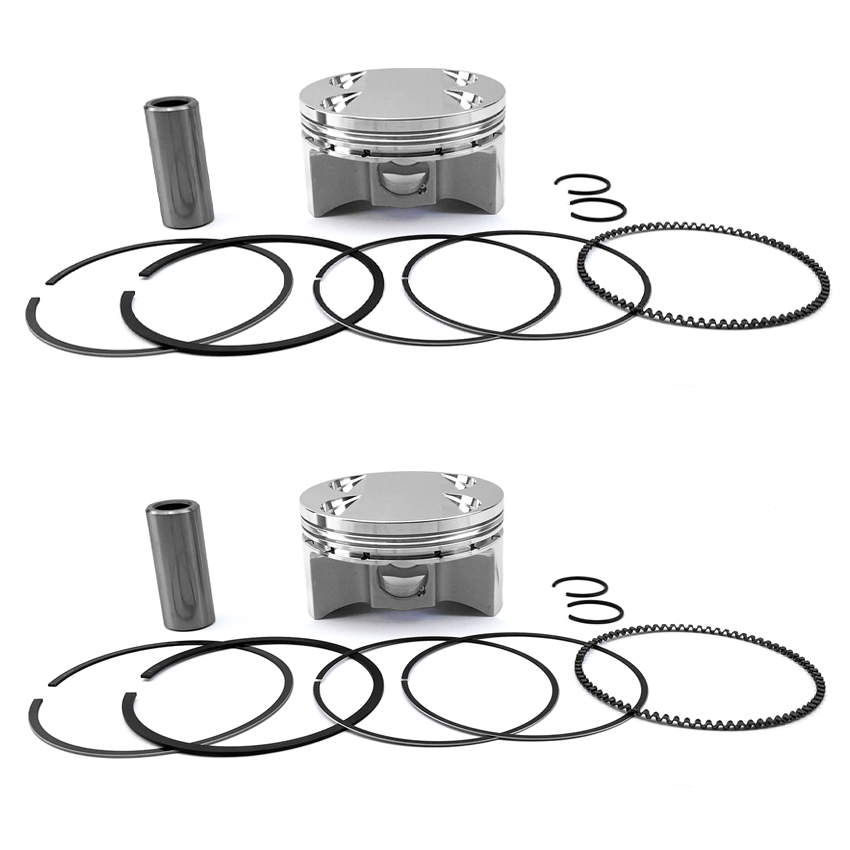 PISTON KIT SET-2 APRILLIA MANA, JE-317223, BORE 90.00 BIG HC, John Deere 850i RSX 2013-ON image 1