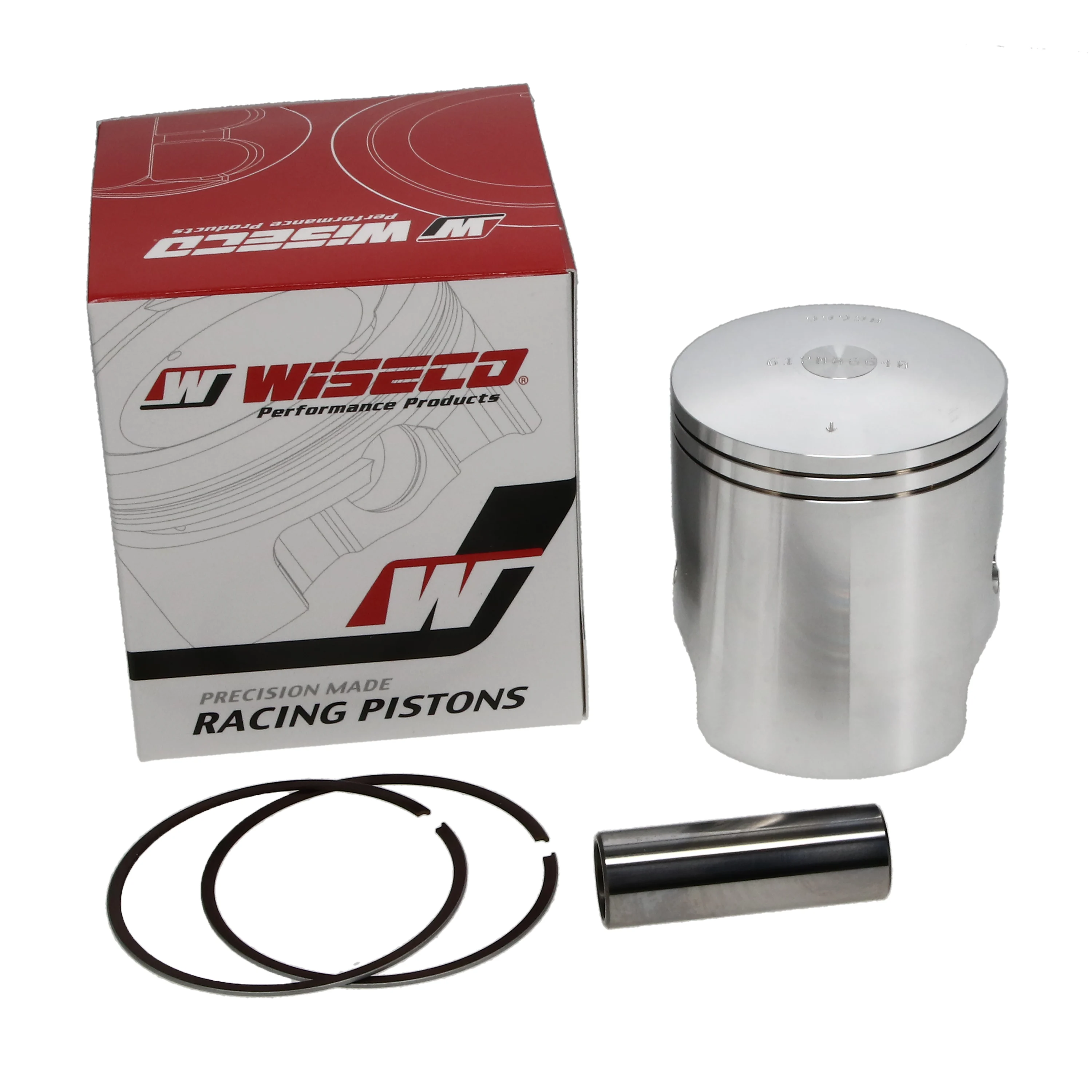 PISTON KIT 92-01 KX250 66.40, WISECO 617M06640A PRO-LITE image 1