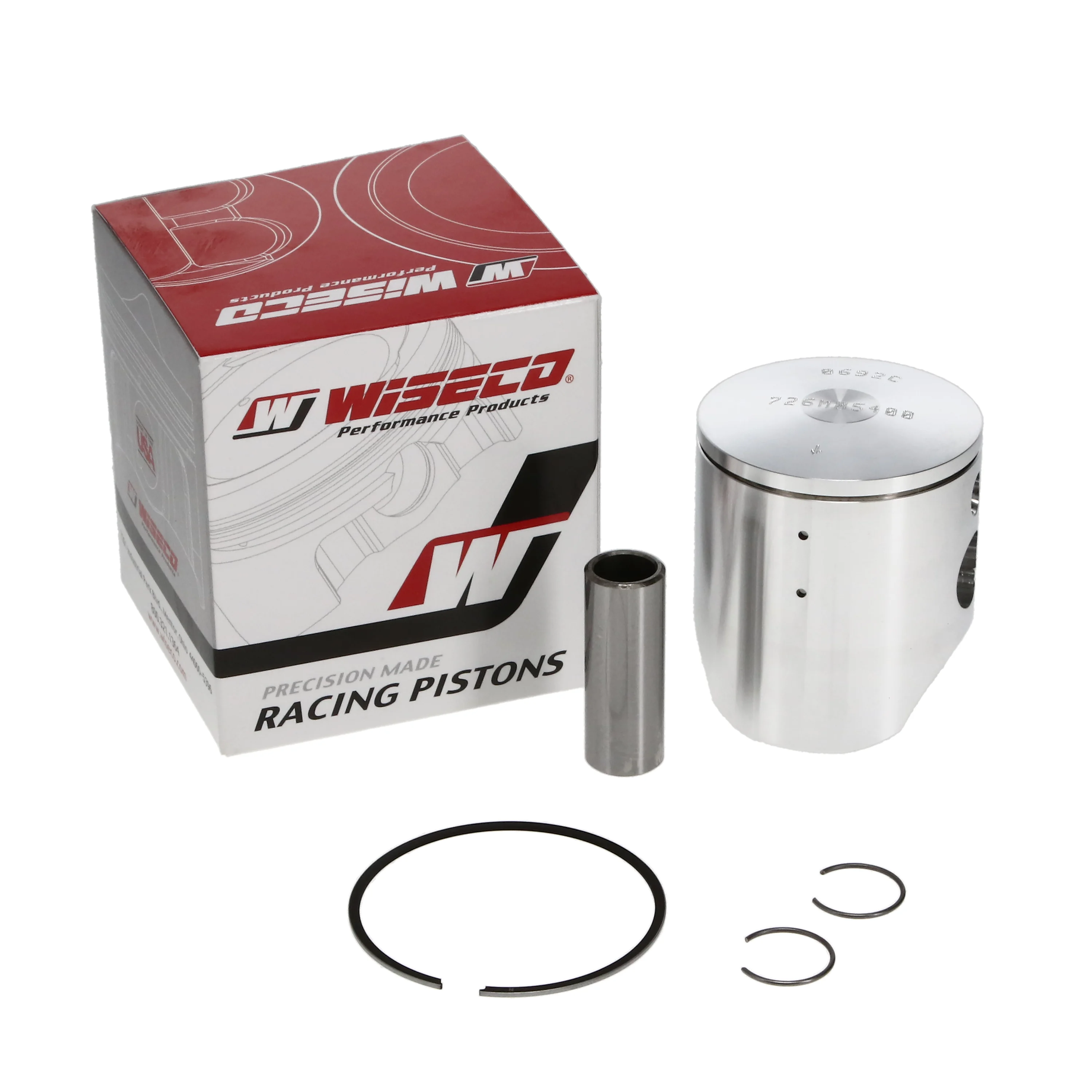 PISTON KIT 98-01 YZ125 54.00, WISECO 726M05400 YAMAHA image 1