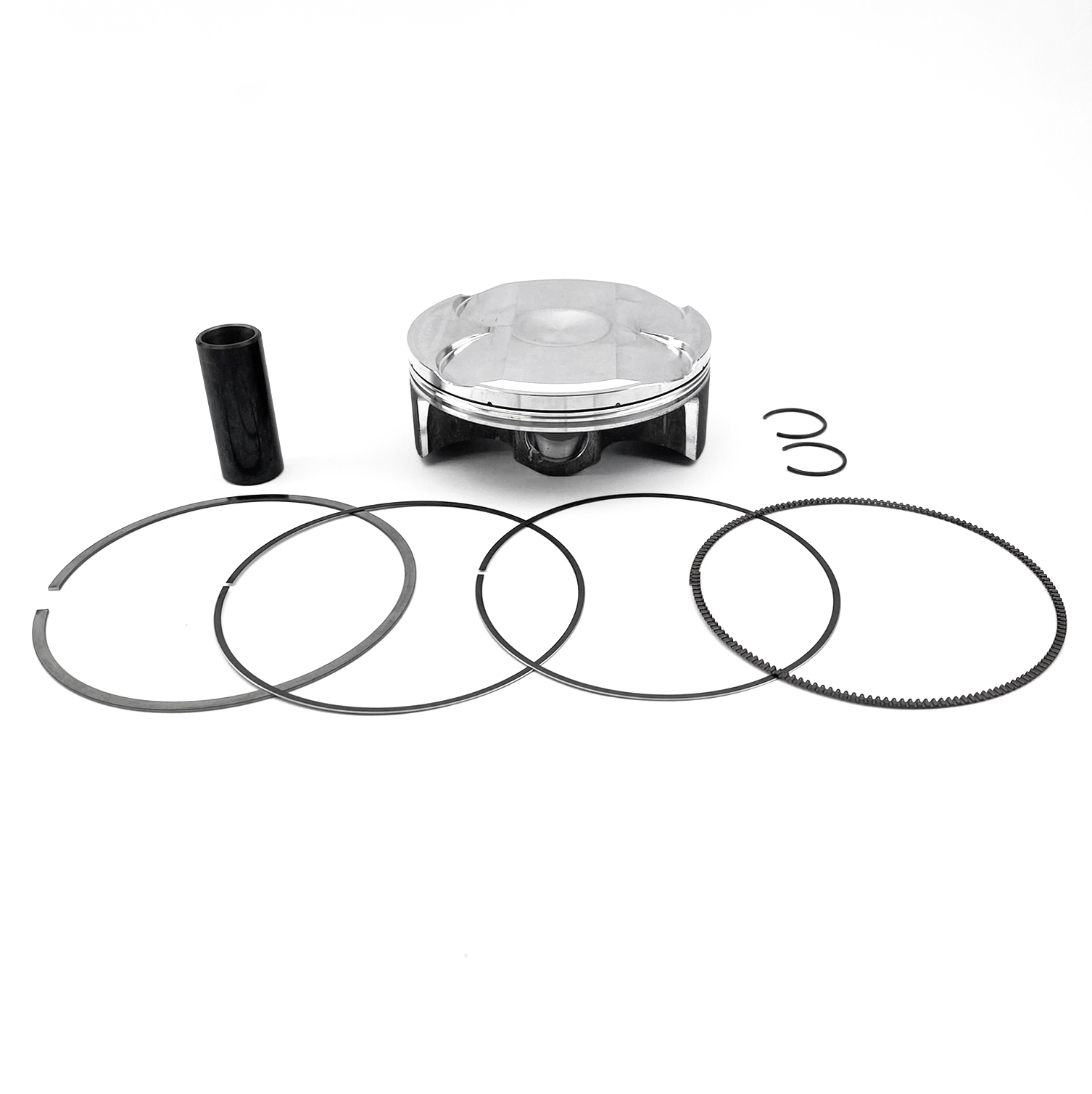 PISTON KIT 2019 KX450F 96.00 A HC, WOSSNER 8982DA 13.5:1 HIGH COMP image 1