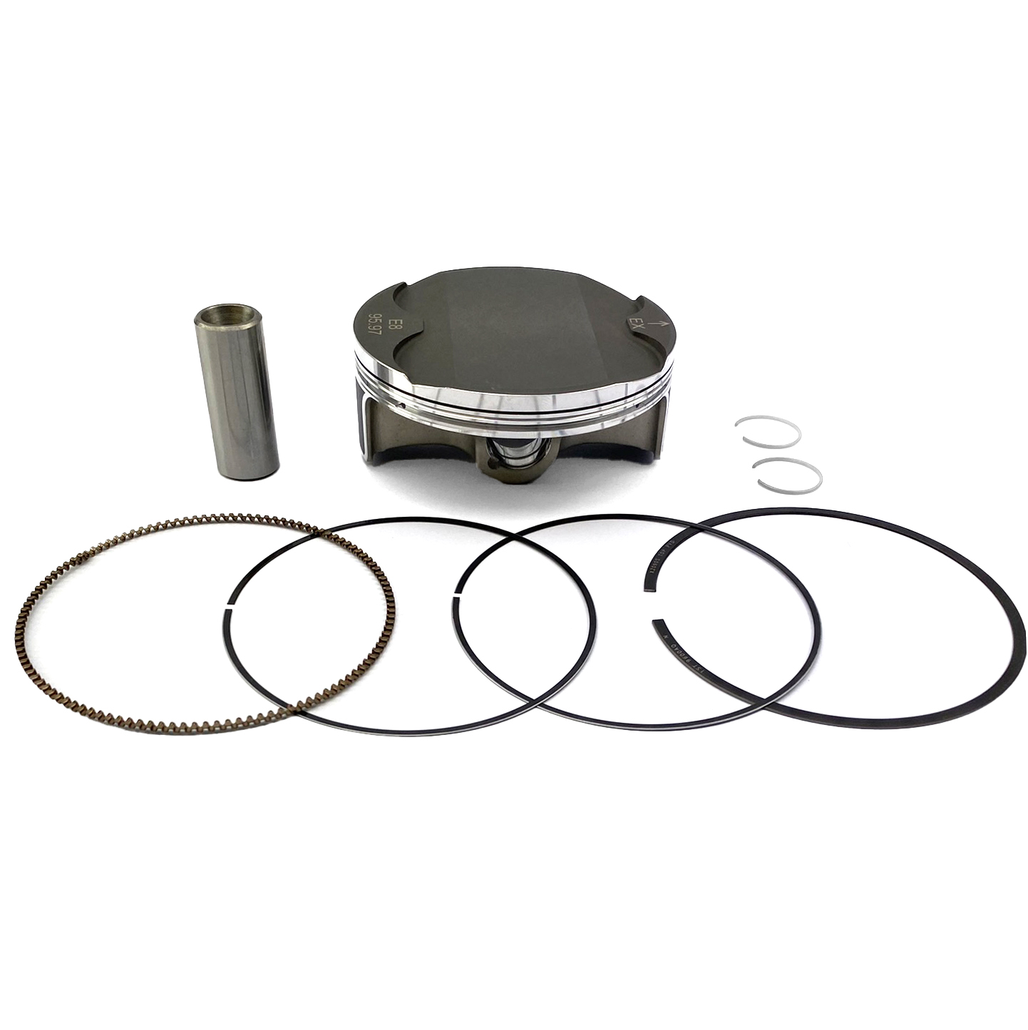 PISTON KIT 19-23 KX450F 96.00 A, NAMURA FORGED FX-20090 thumbnail 3