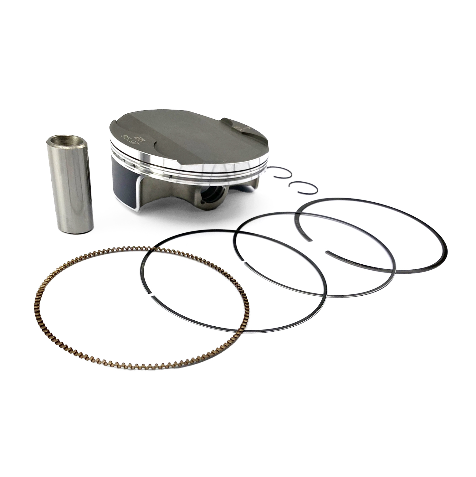 PISTON KIT 19-23 KX450F 96.00 A, NAMURA FORGED FX-20090 image 1
